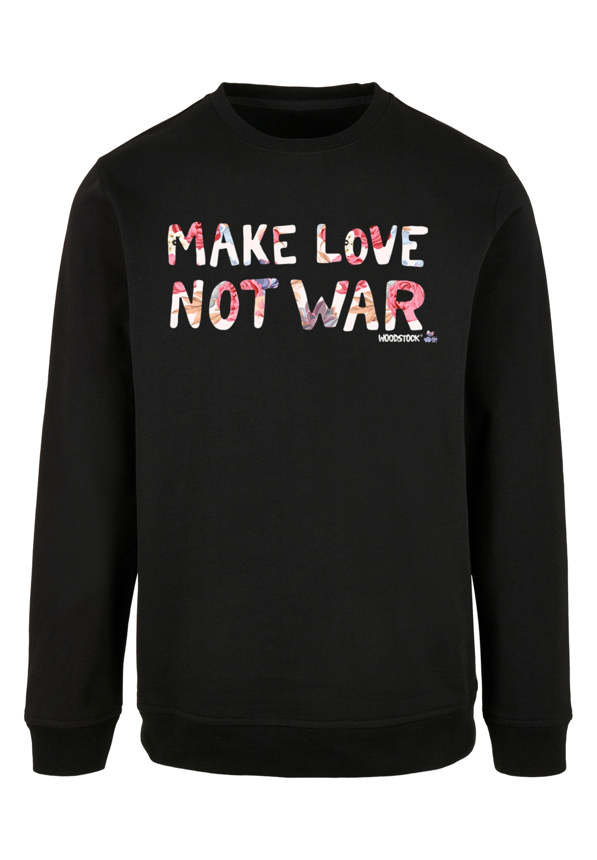 F4NT4STIC Kapuzenpullover »Woodstock Music Festival Peace Make Love Not War«, Print