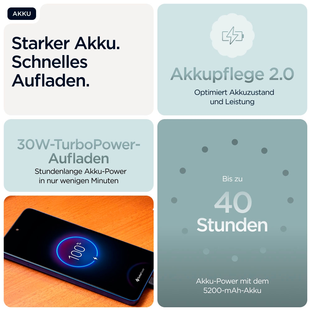 Motorola Smartphone »moto g56 5G«, PANTONE® Gray Mist