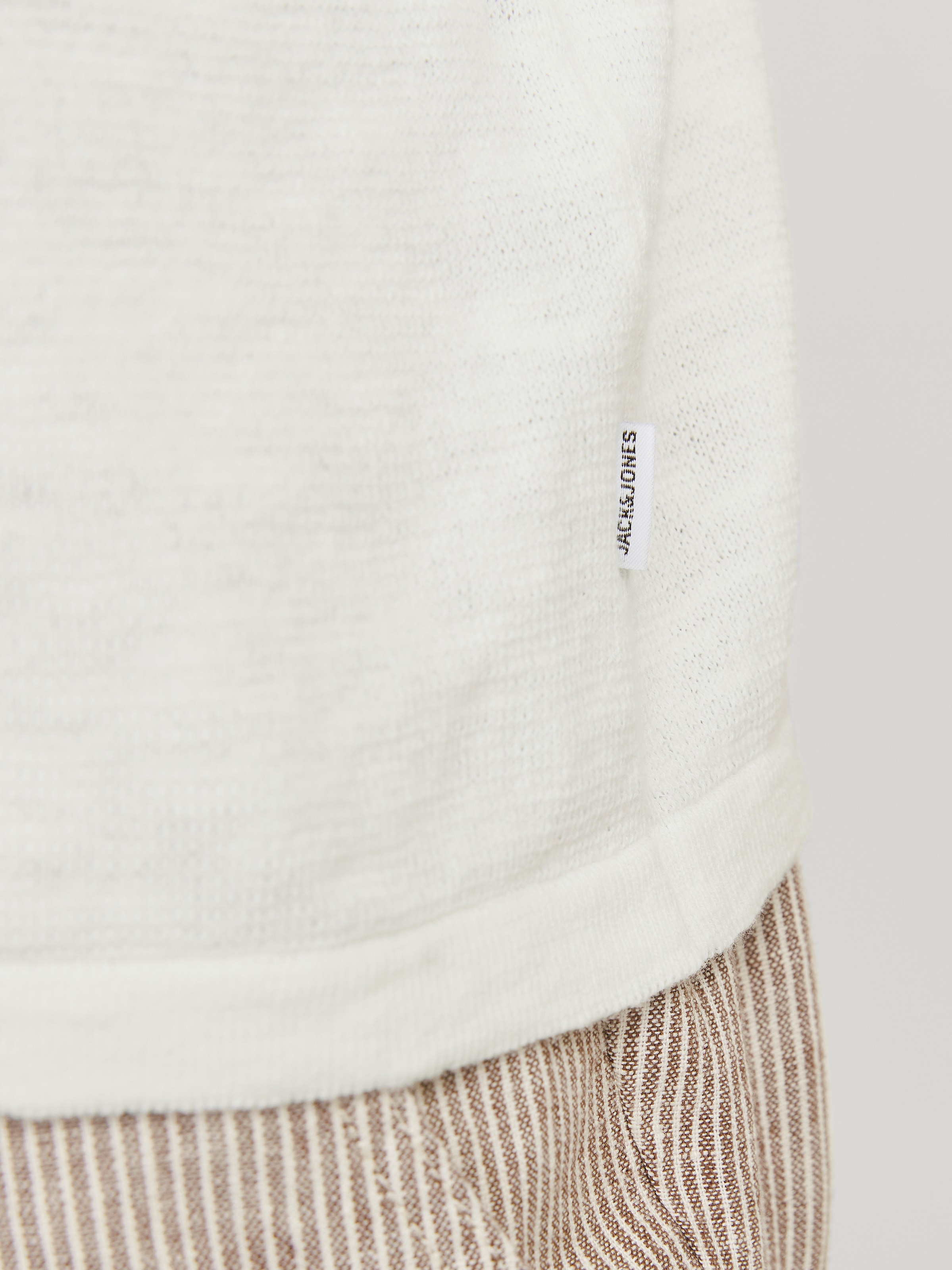 Jack & Jones Rundhalspullover »JJESUMMER KNIT CREW NECK SN«, mit Rundhalsausschnitt