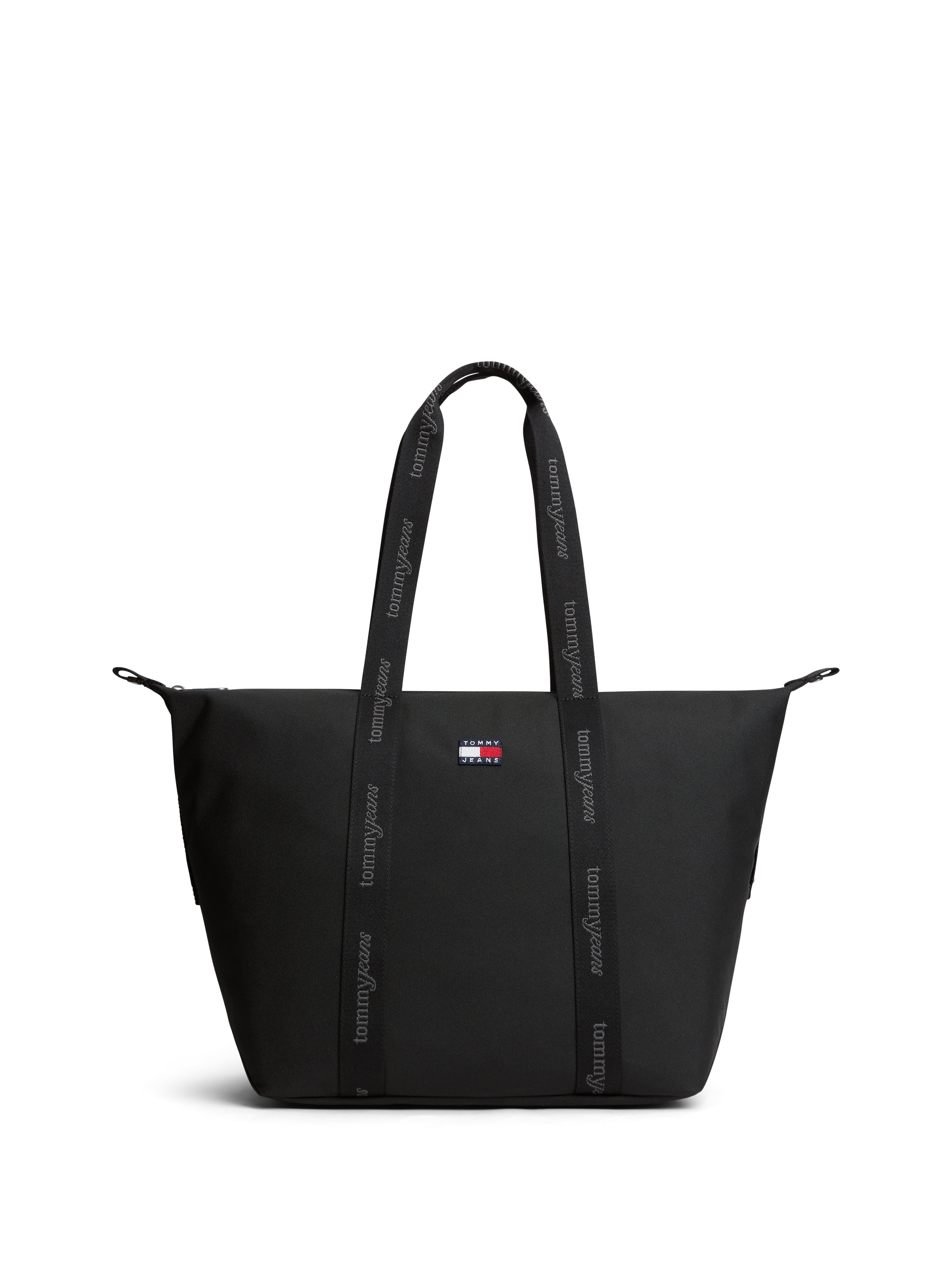 Tommy Jeans Handtasche "TJW ESS DAILY TOTE" Damen Schultertasche mit logobedruckten Tragegriffen