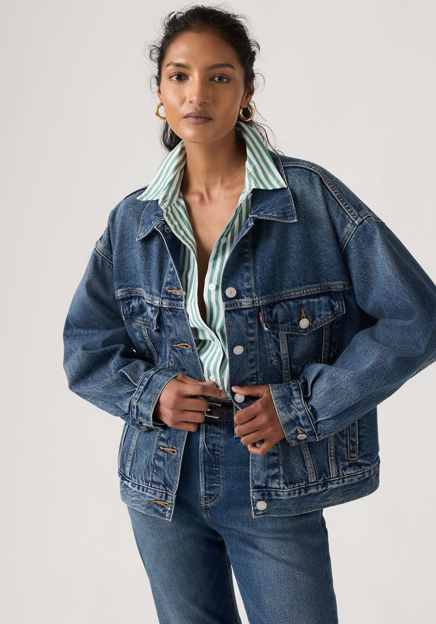 Levis "90S TRUCKER" mit Umlegekragen günstig online kaufen