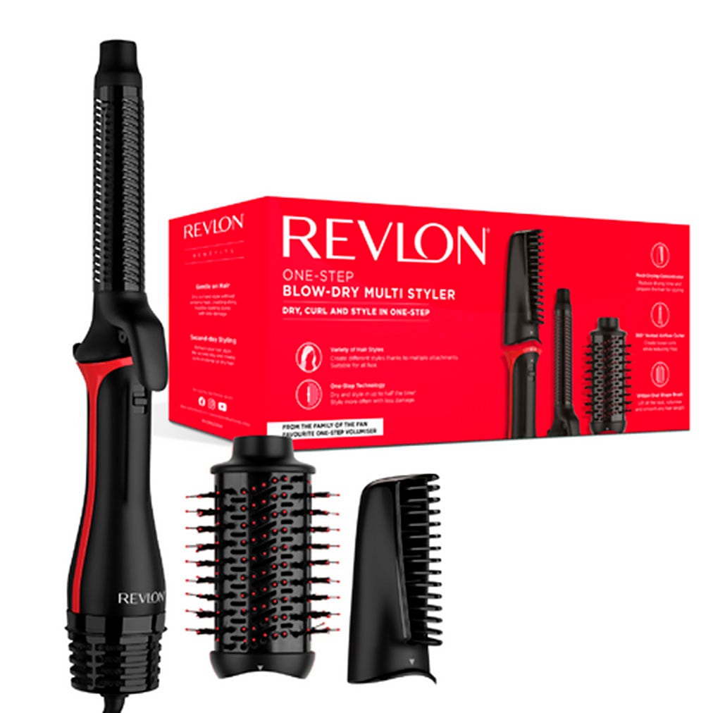 Revlon Multihaarstyler »One-Step Haartrockner & Multi-Styler – 3-in-1-Tool, RVDR5333«, 3 Aufsätze, Abnehmbarer Kopf, Lockenstab, Haartrockner, Styler