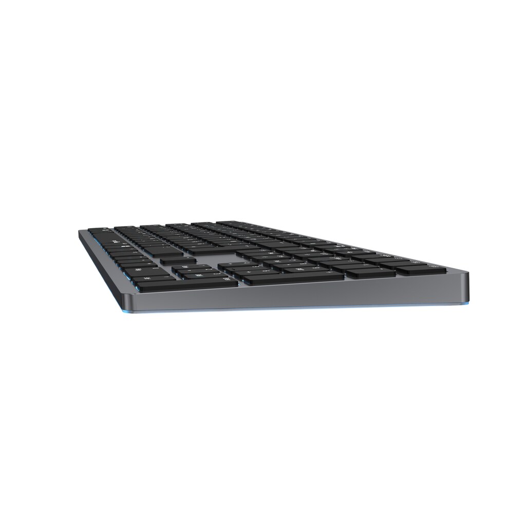 Speedlink Wireless-Tastatur »LEVIA Illuminated Metal Office Scissor Keyboard«