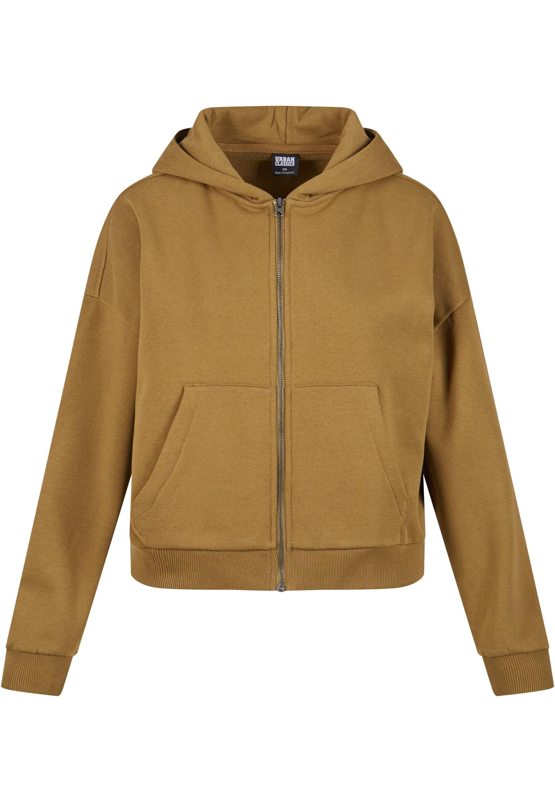 URBAN CLASSICS Sweatjacke "Urban Classics Damen Ladies Boxy Zip Hoody"