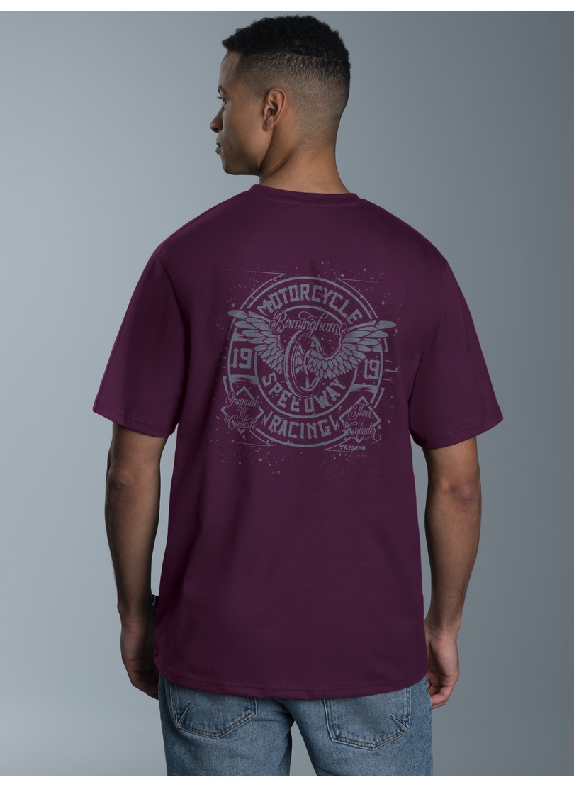 Trigema T-Shirt "TRIGEMA T-Shirt mit Motorrad-Printmotiven" 1 Stk. tlg. günstig online kaufen