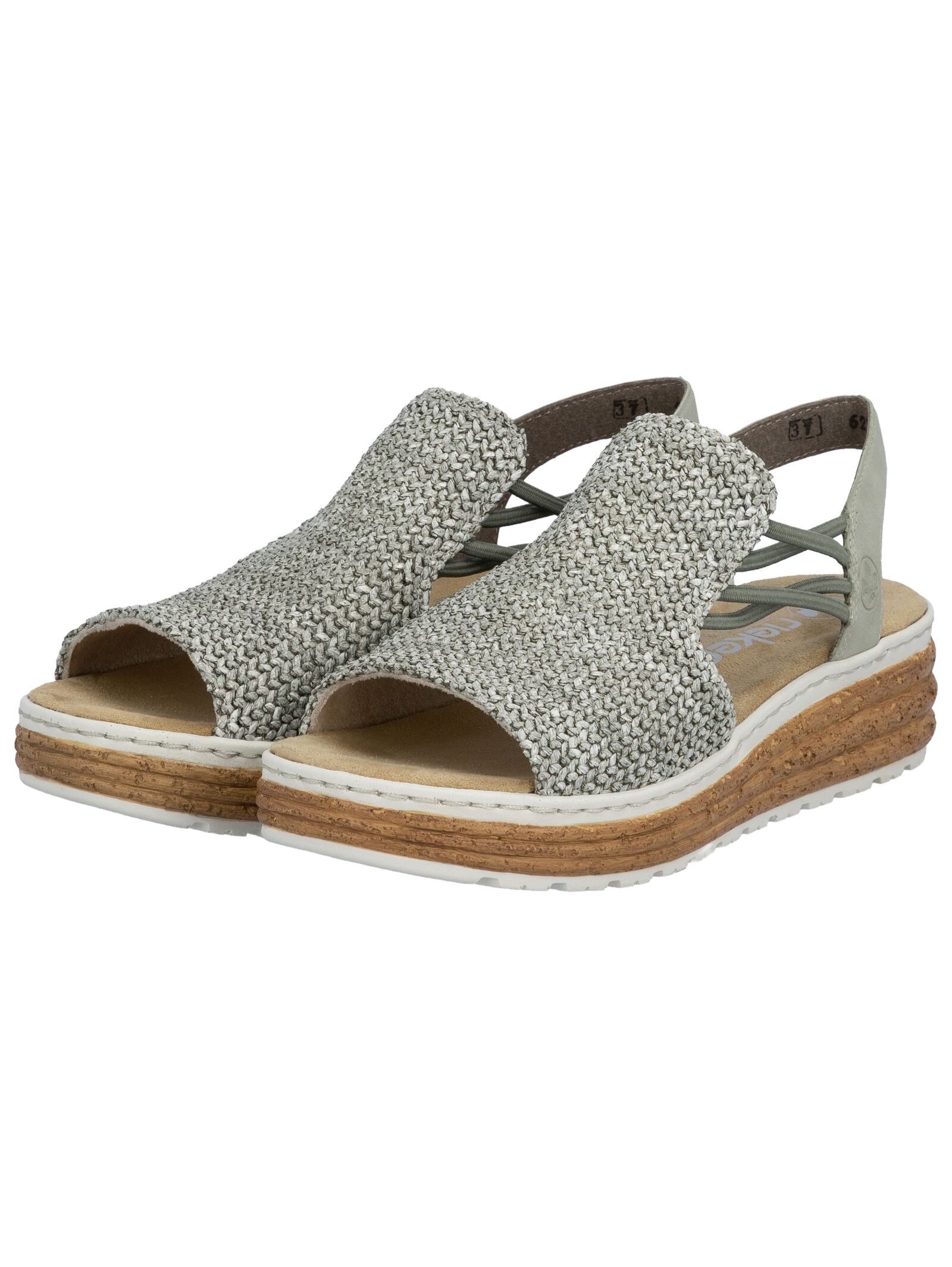 Rieker Keilsandalette »Rieker Sandalen Textil«