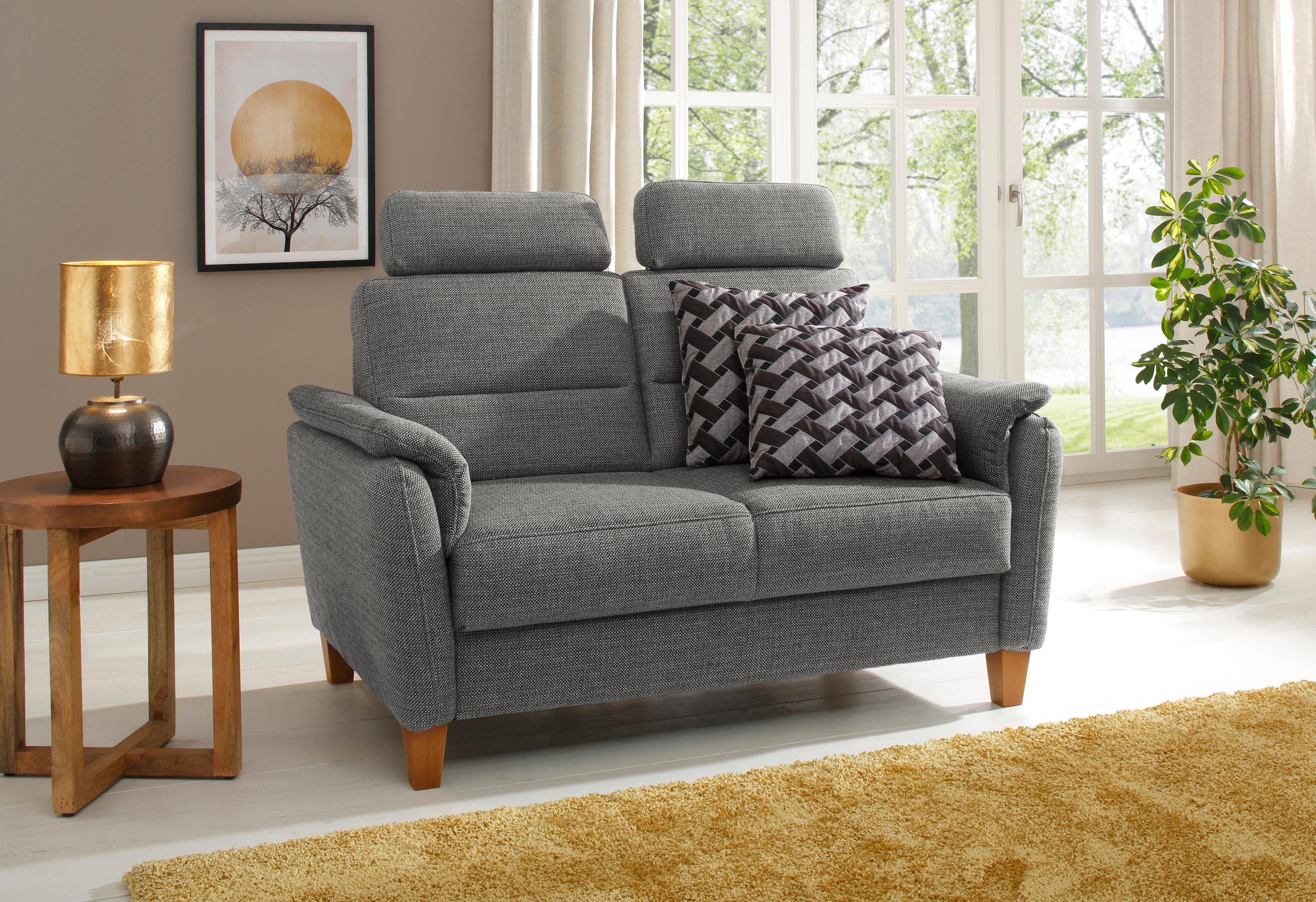 Home affaire 2-Sitzer "Palmera, B: 149 cm" mit Federkern günstig online kaufen