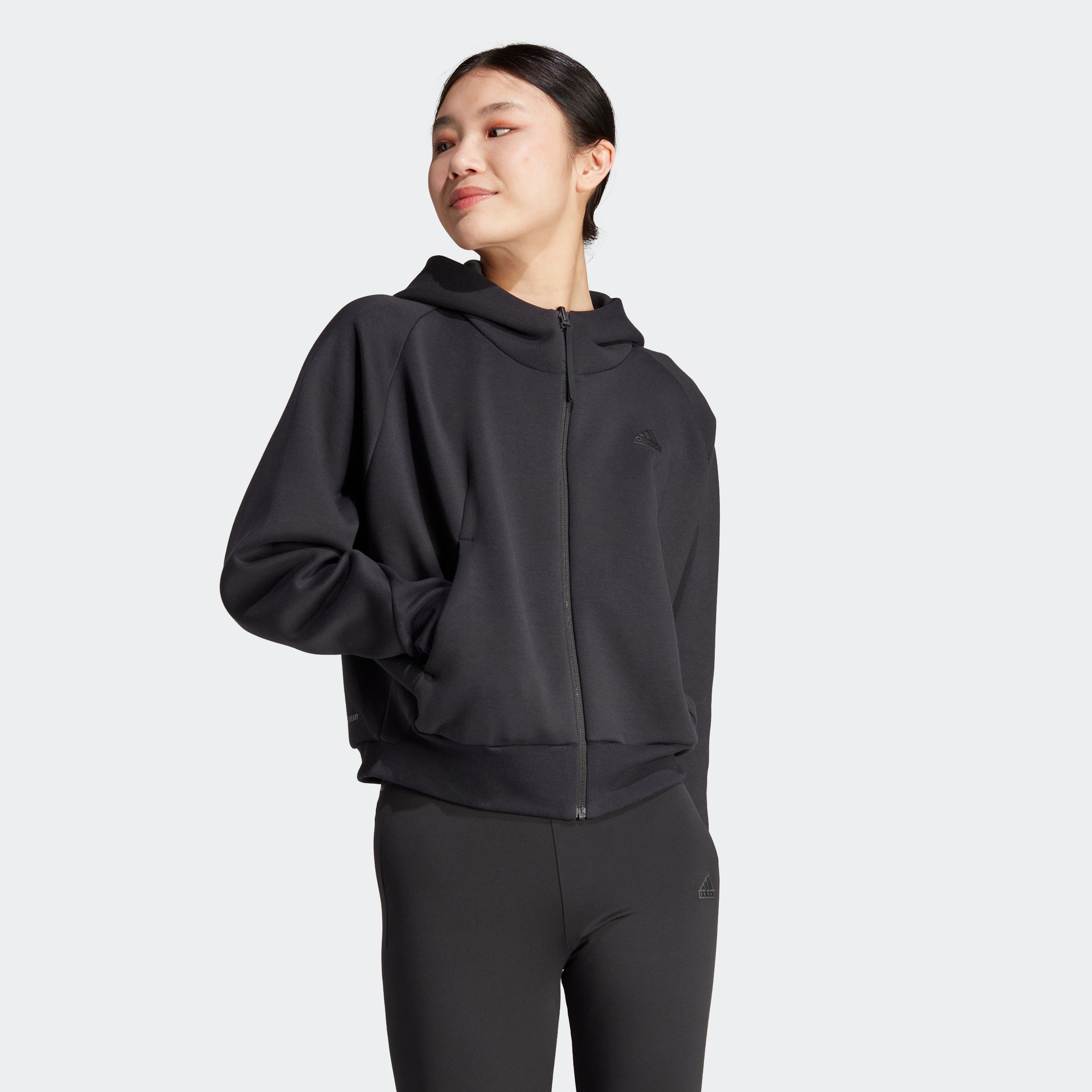 adidas Sportswear Kapuzensweatshirt "W Z.N.E. FZ" günstig online kaufen