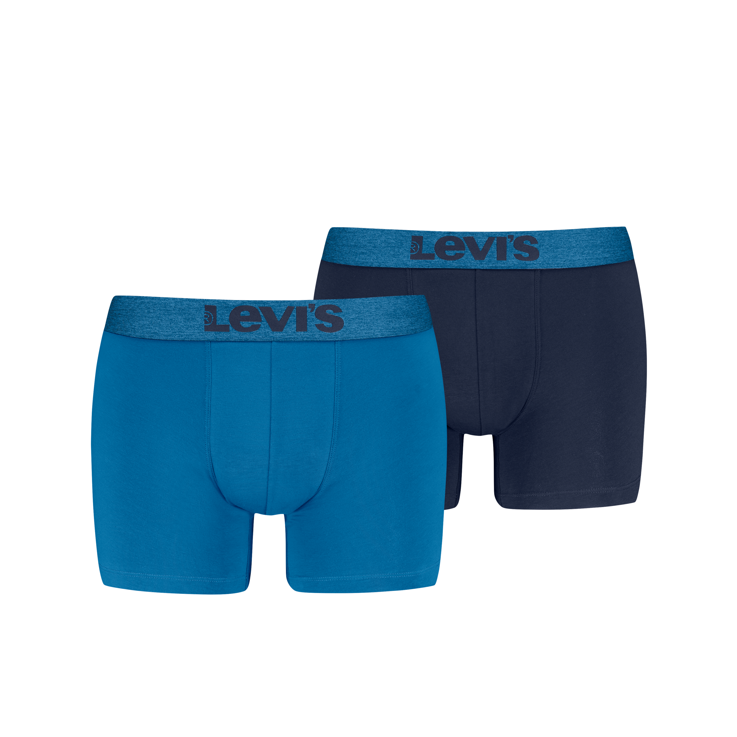 Levis Boxershorts "LEVIS MEN MEL WB BOXER BRIEF ORG CO 2P", mit breitem Log günstig online kaufen