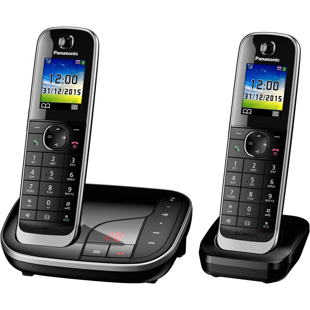 Panasonic Schnurloses DECT-Telefon »KX-TGJ322«, (Mobilteile: 2)