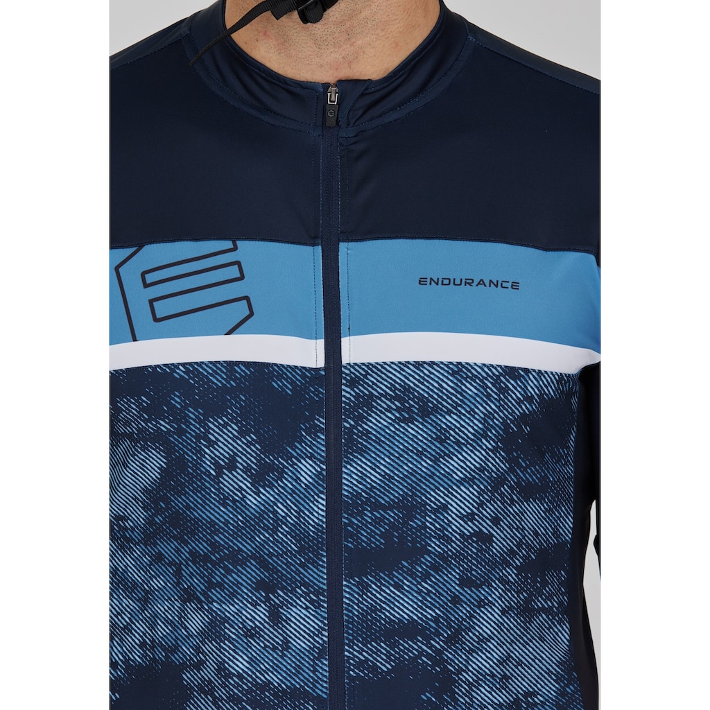 ENDURANCE Radtrikot »Dennis«, mit reflektierenden Elementen