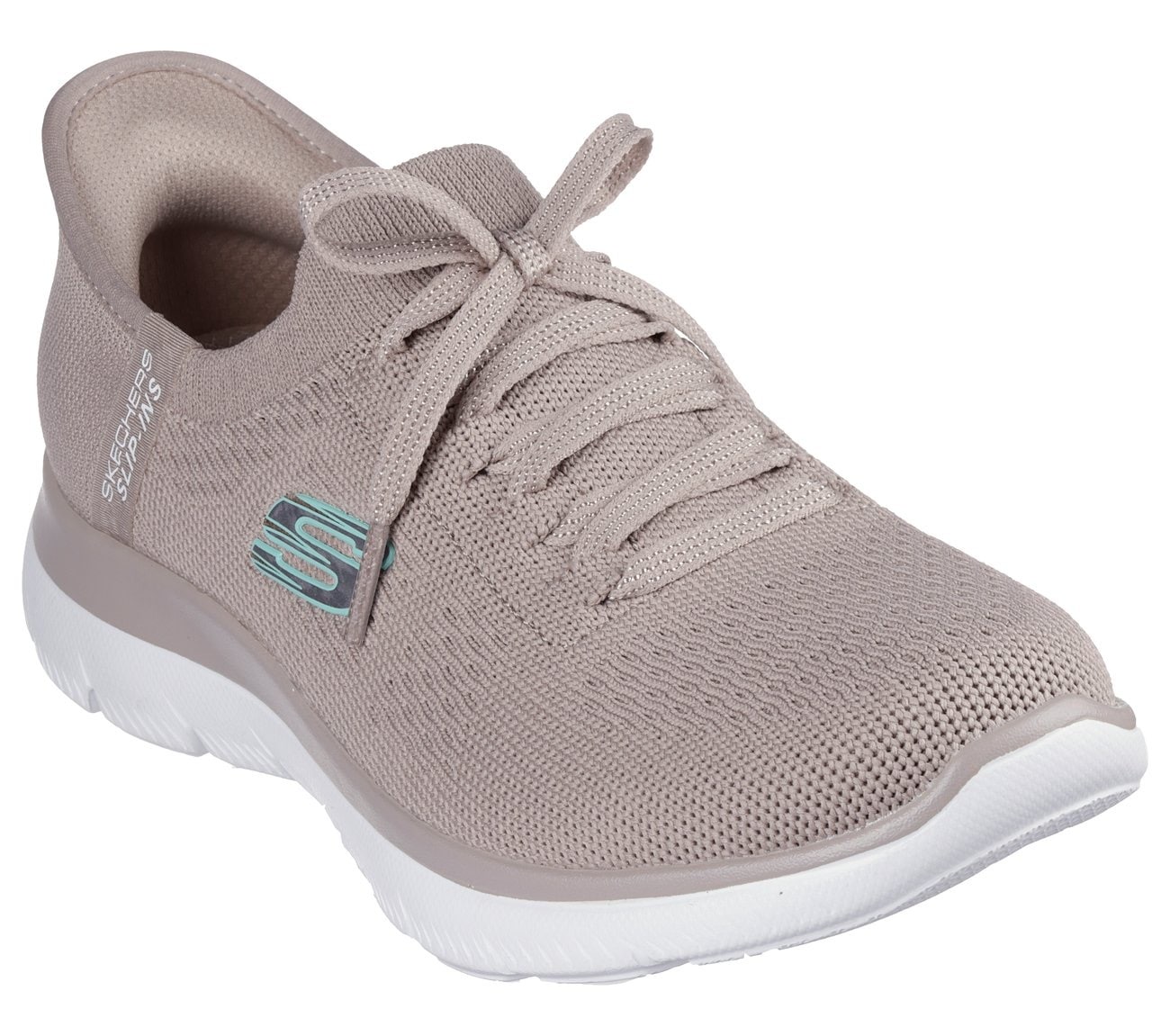 Skechers Slip-On Sneaker »SUMMITS-NEW DAILY«, Slipper, Freizeitschuh in veganer Verarbeitung