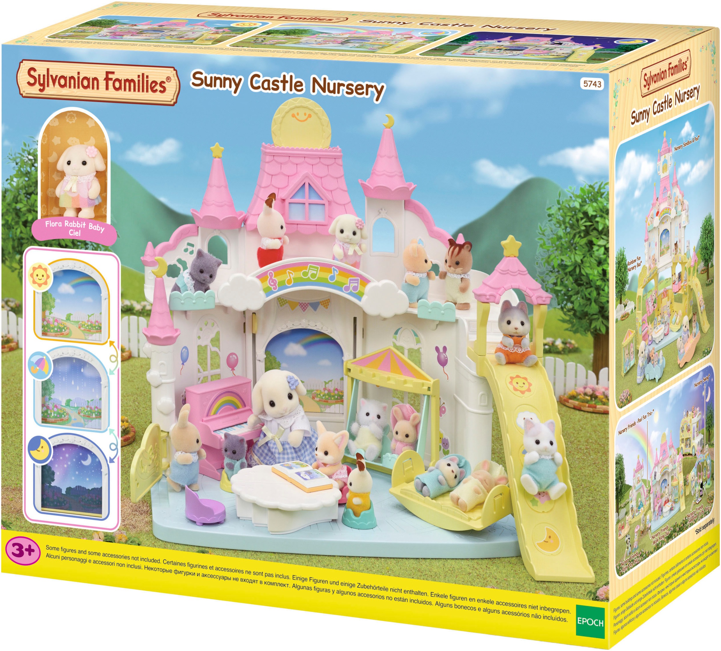 Sylvanian Families Spielwelt »Erlebniskindergarten - Sonnenschloss (5743)«