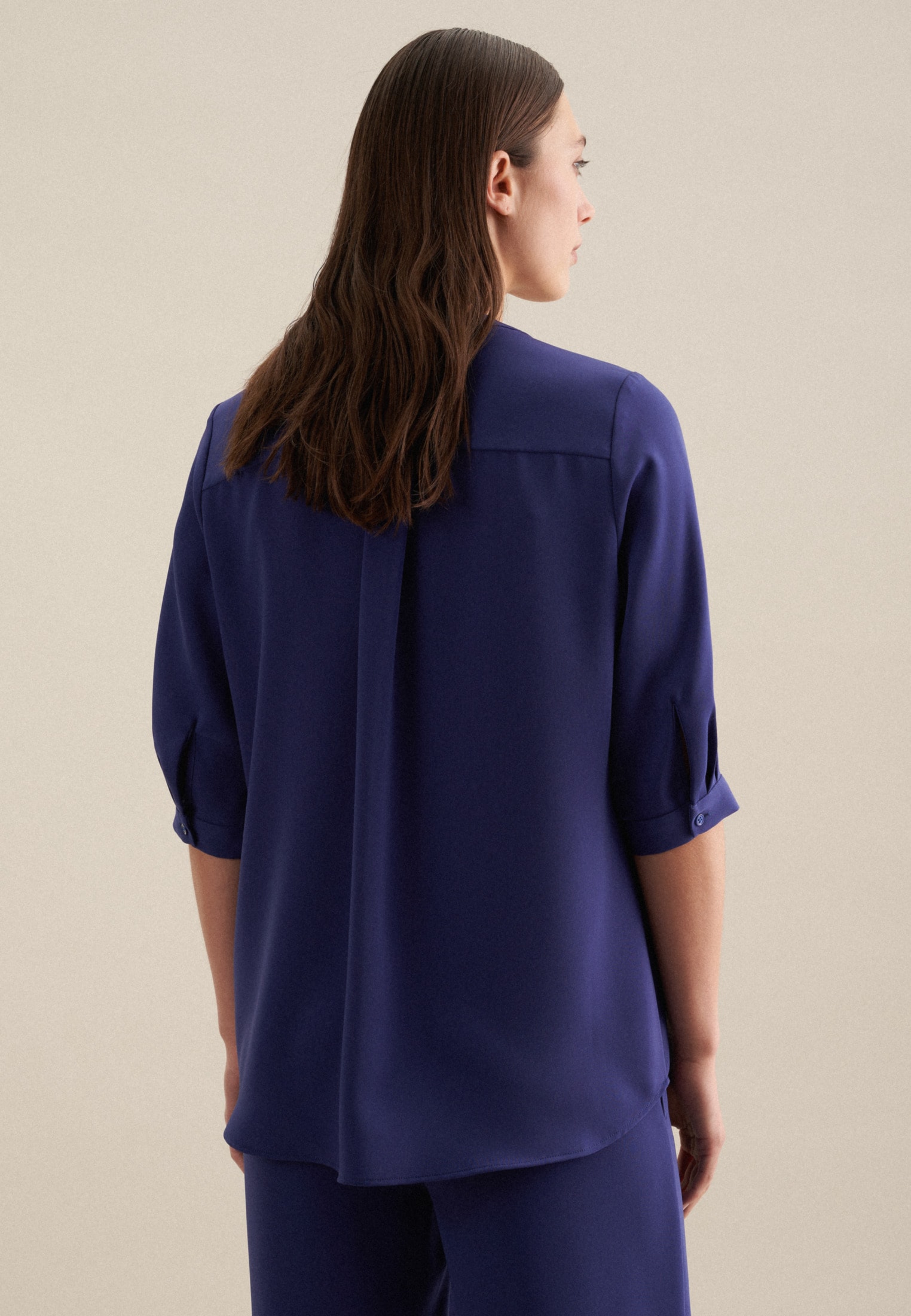 seidensticker Klassische Bluse »Schwarze Rose«, Tunika Uni