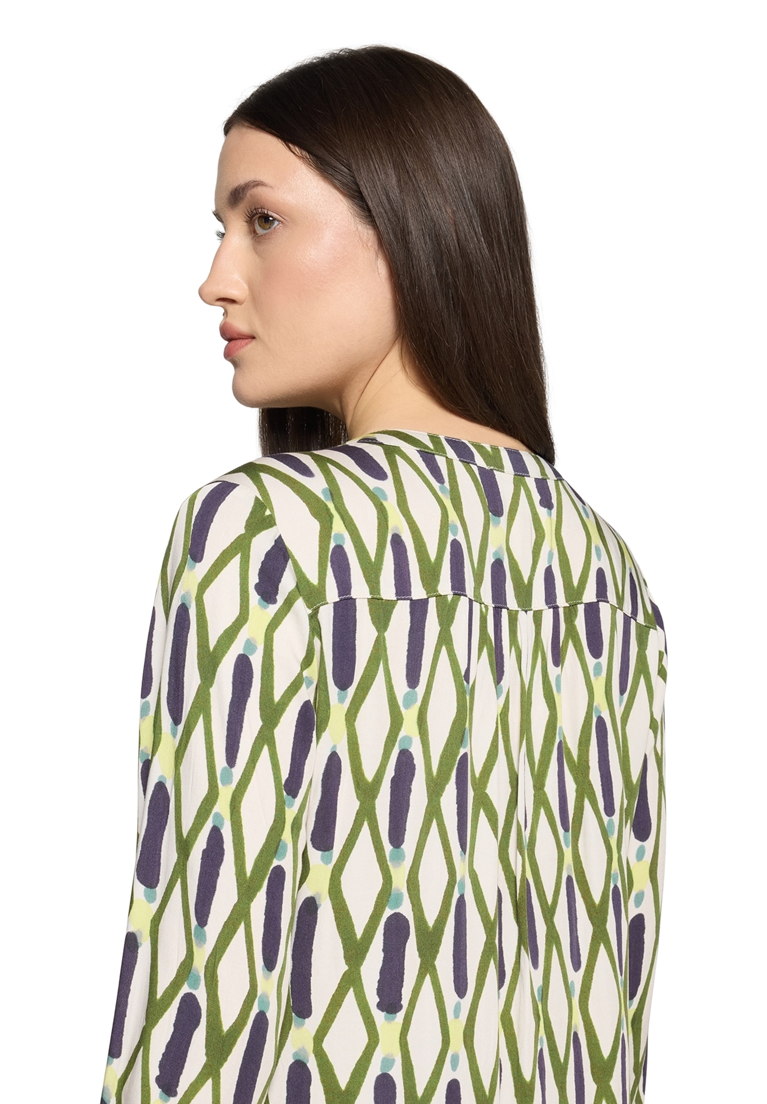 Cartoon Schlupfbluse »Damen mit Muster«