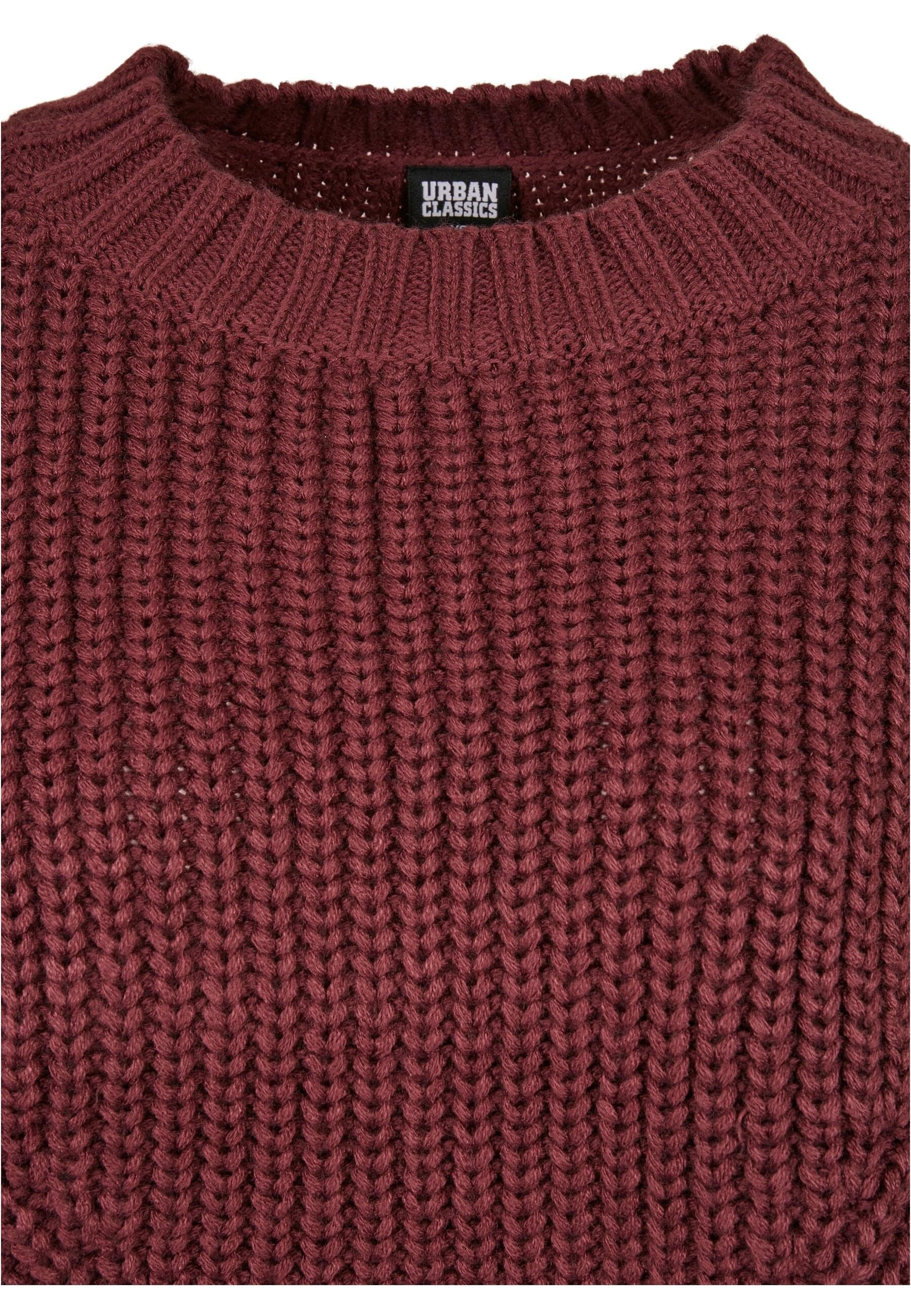 URBAN CLASSICS Rundhalspullover »Urban Classics Damen Ladies Wide Oversize Sweater«