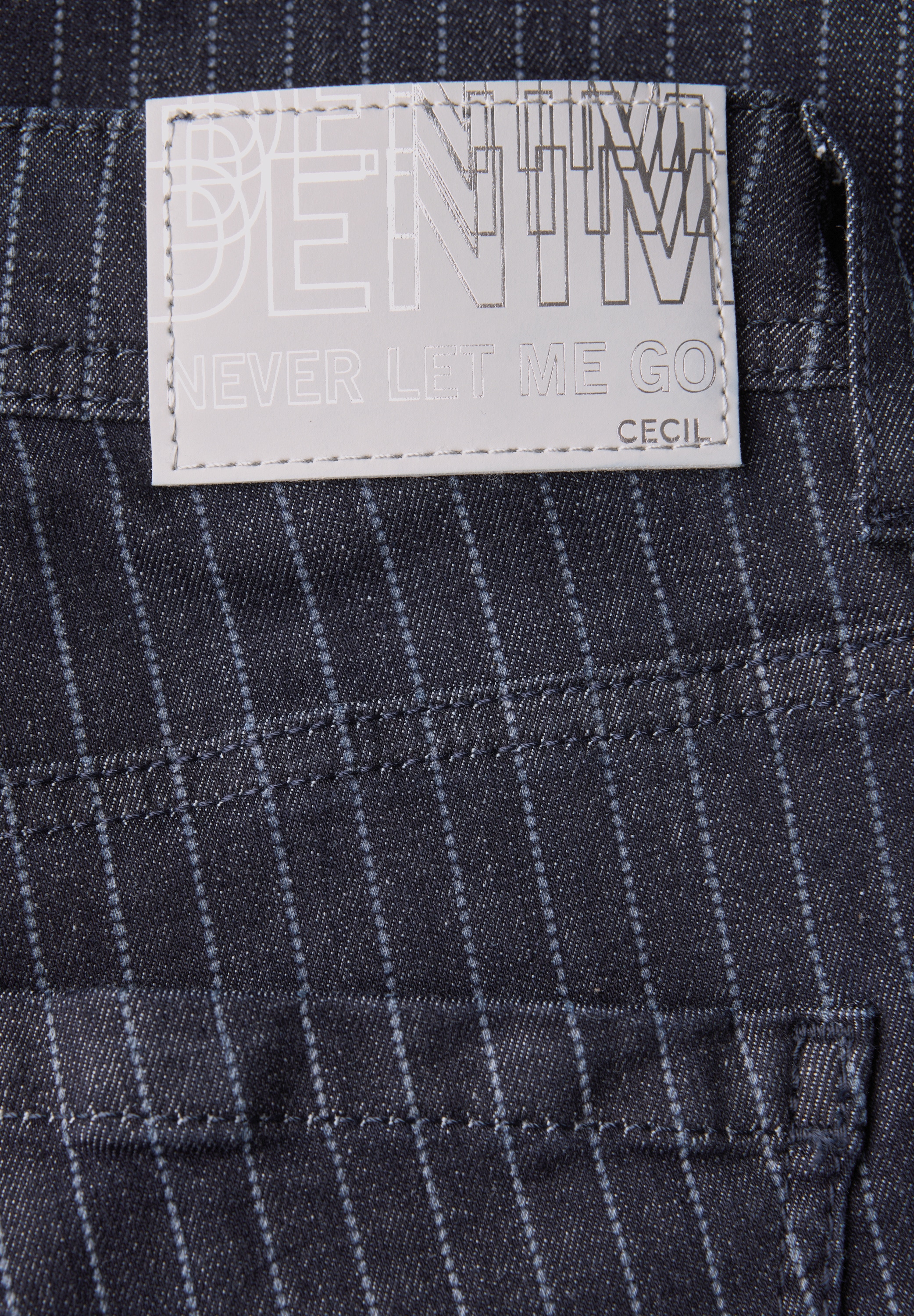 Cecil Slim-fit-Jeans, aus Baumwolle mit Stretchanteil