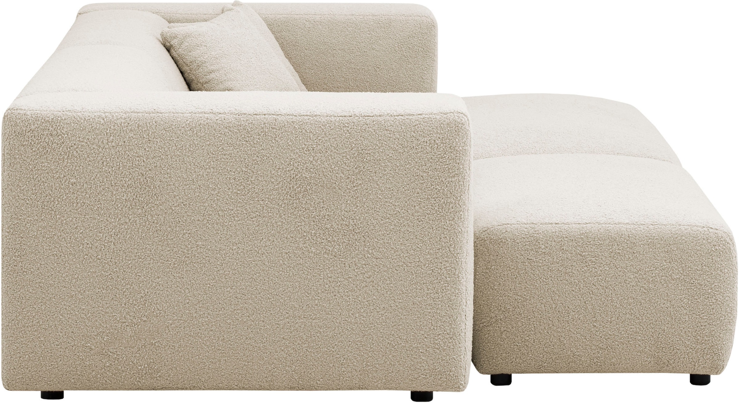 andas Polsterecke »BAKELS, Ecksofa-Set mit Hocker, L-Form mit Schlaffunktion«, Ecksofa-Set (incl. Hocker) im trendigen Megacord