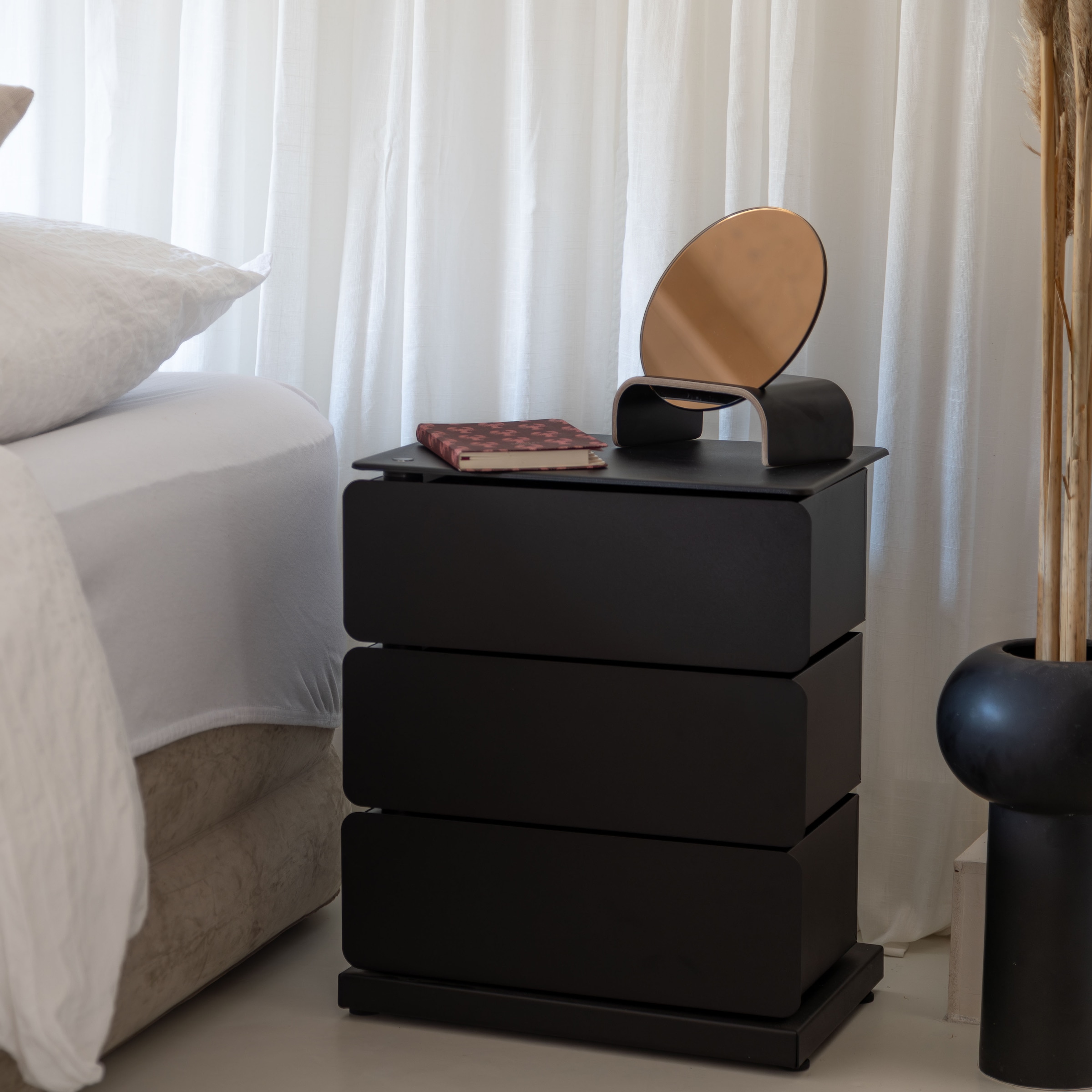 Spinder Design Kommode »Joey« Metall, Breite 37 cm