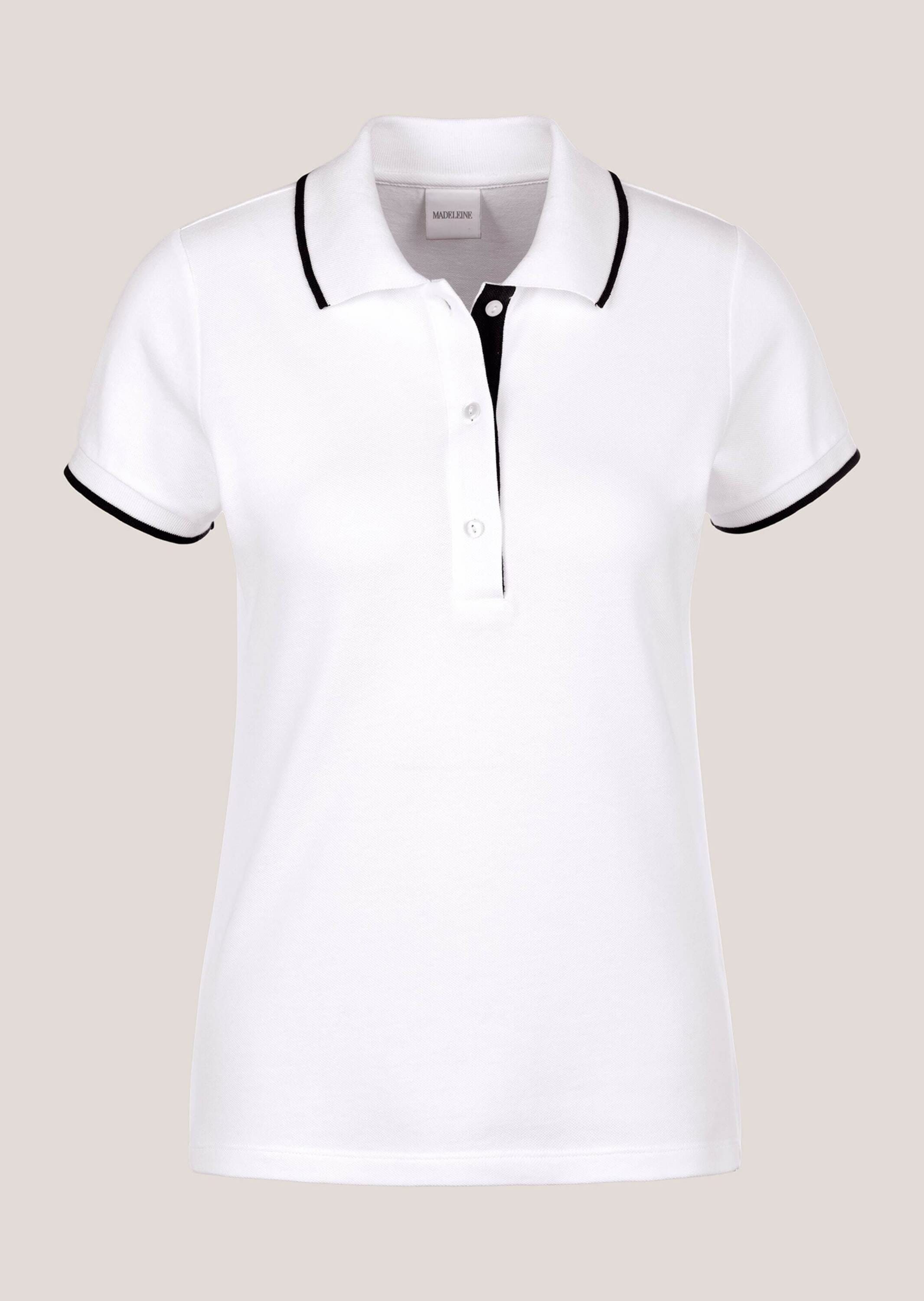 MADELEINE Kurzarmshirt "Poloshirt Klassisches Poloshirt" günstig online kaufen