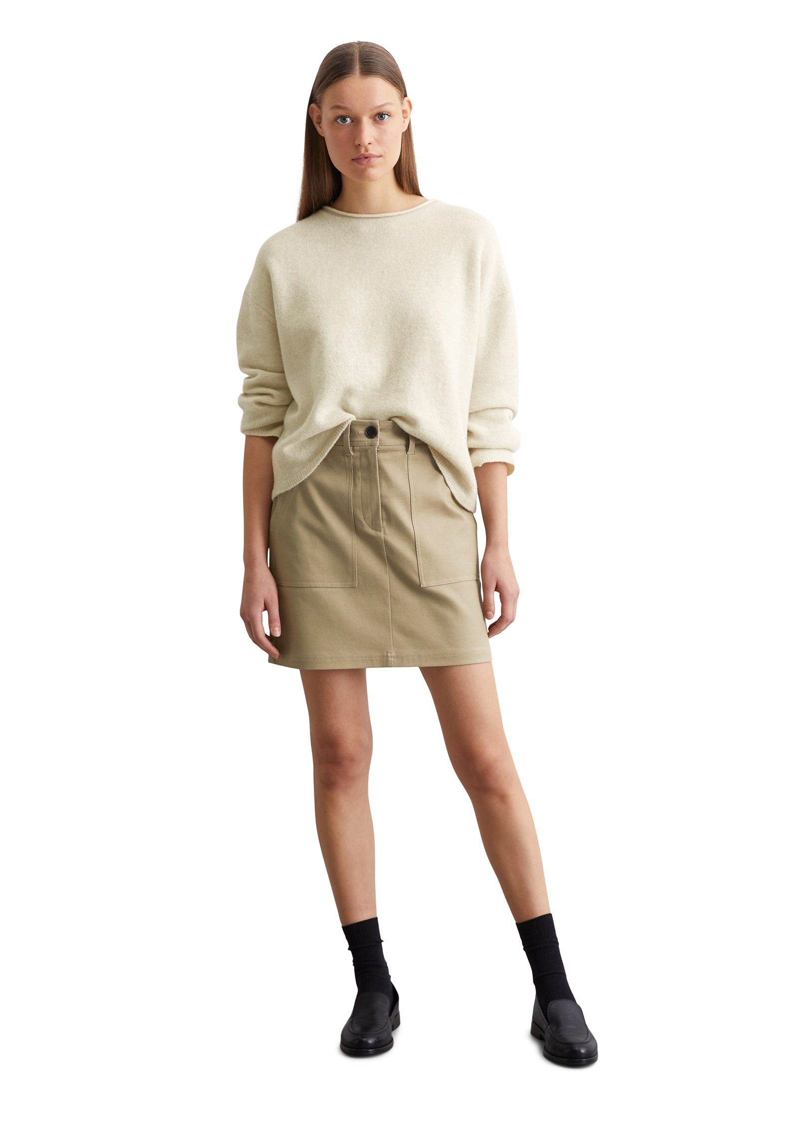 Marc O'Polo Webrock »aus Organic Cotton-Lyocell-Stretch«