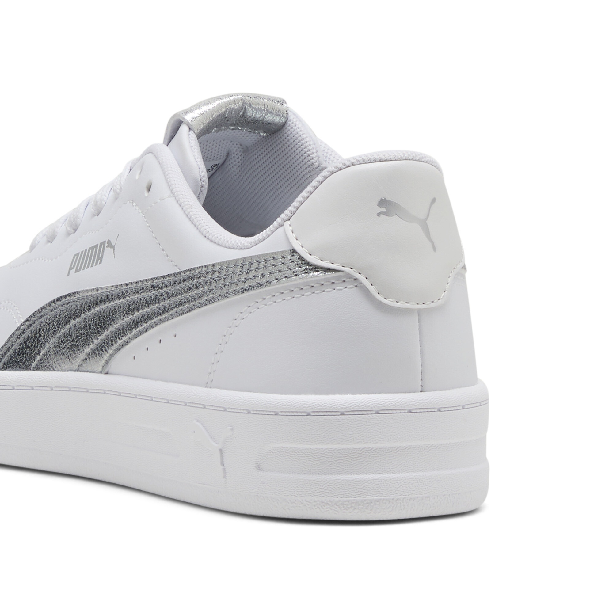 PUMA Sneaker "Court Lally Metallic Whisper Sneakers Damen" günstig online kaufen