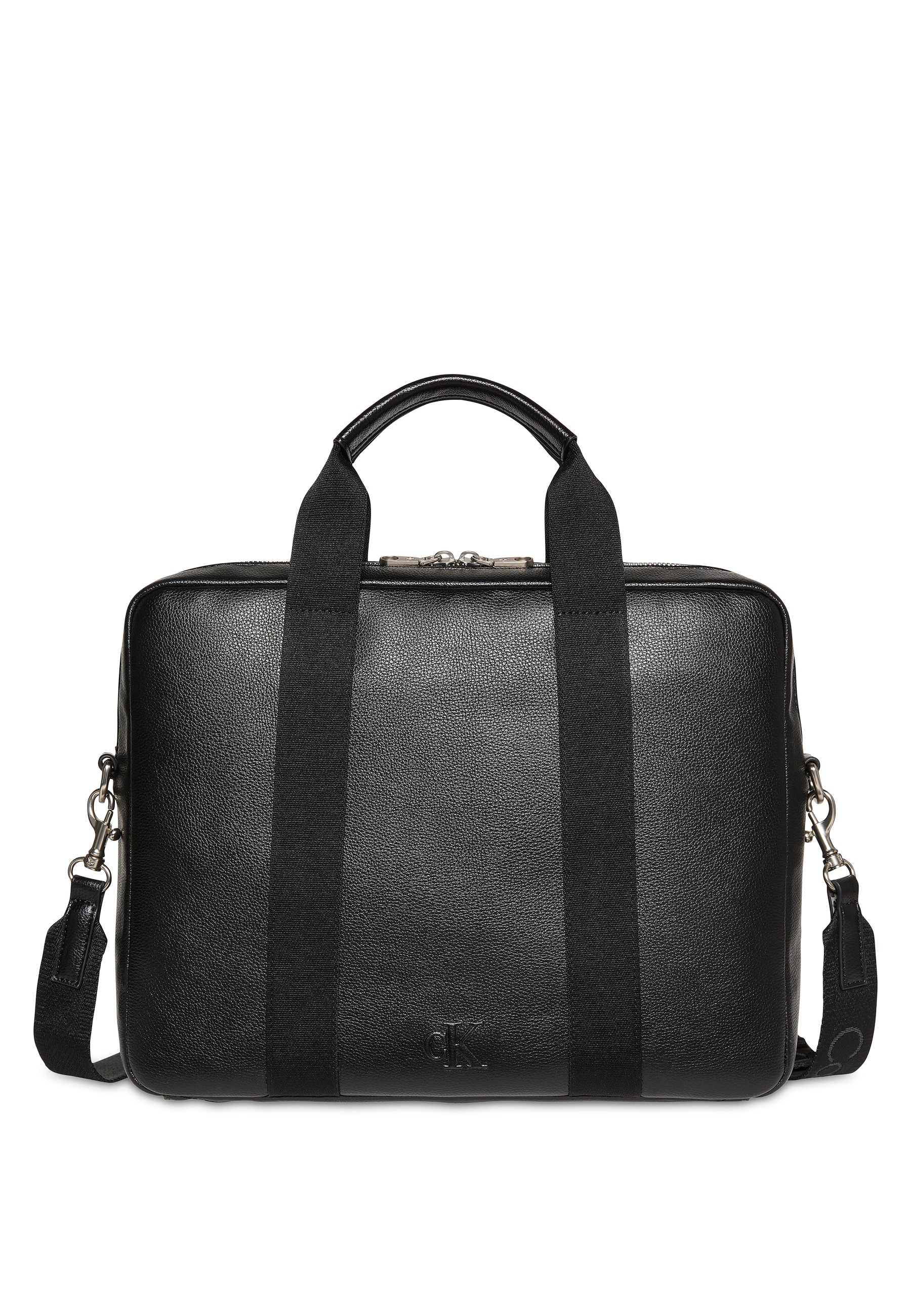Calvin Klein Laptoptasche "WEBBING STRAP LAPTOP BAG" Unisex Geschäftstasche, Computertasche mit CK-Schriftzug