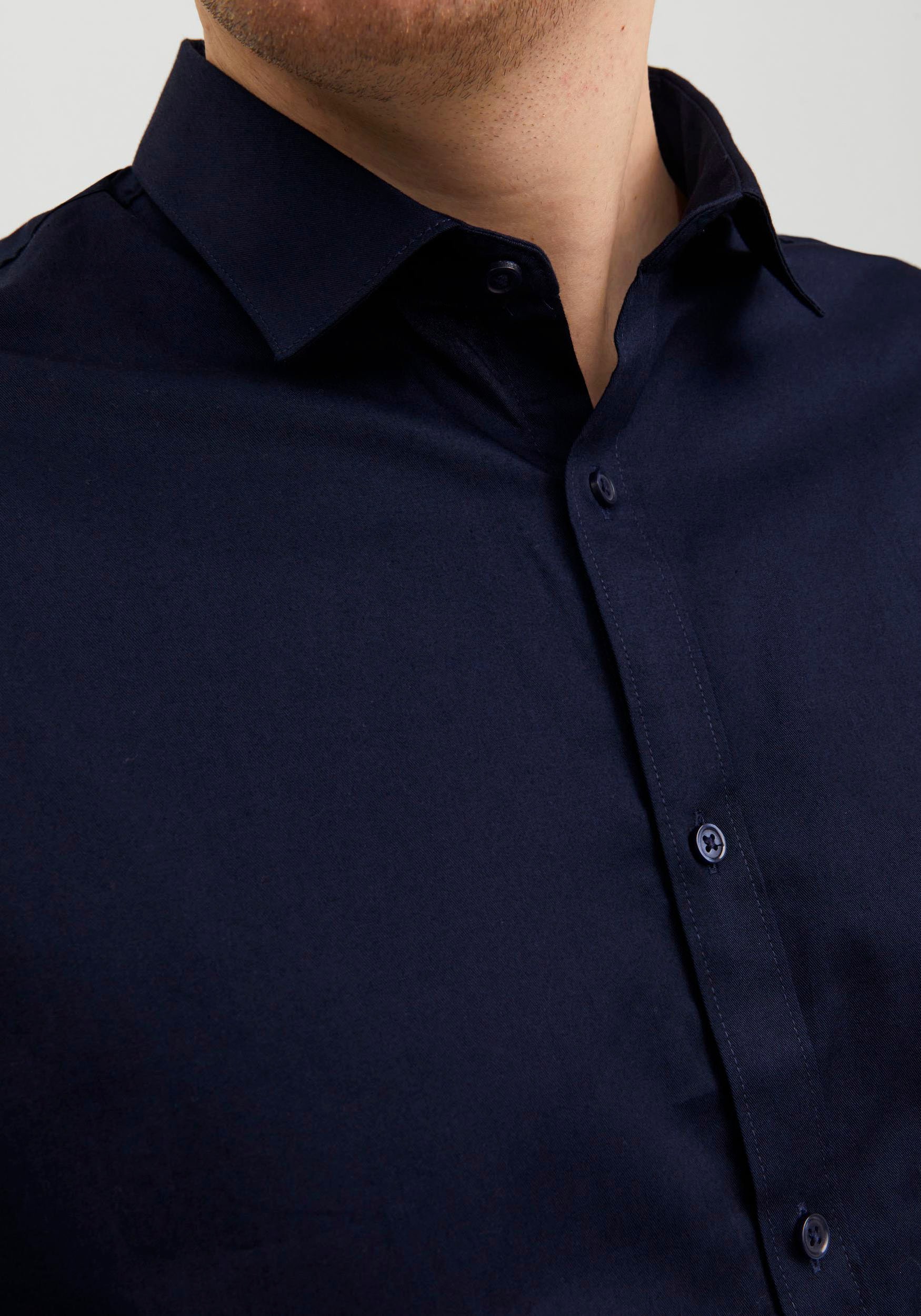 Jack & Jones PlusSize Langarmhemd »JPRBLACARDIFF SHIRT«