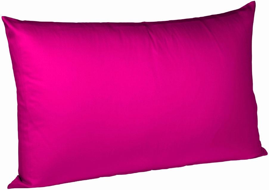 fleuresse Kissenbezug "Colours Mako Satin, 100% Baumwolle, mit Reißverschluss" Mako Satin, glänzend, glatt, Premium Qualität