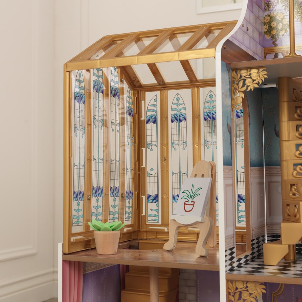 KidKraft® Puppenhaus »Zauberschloss mit Wintergarten«