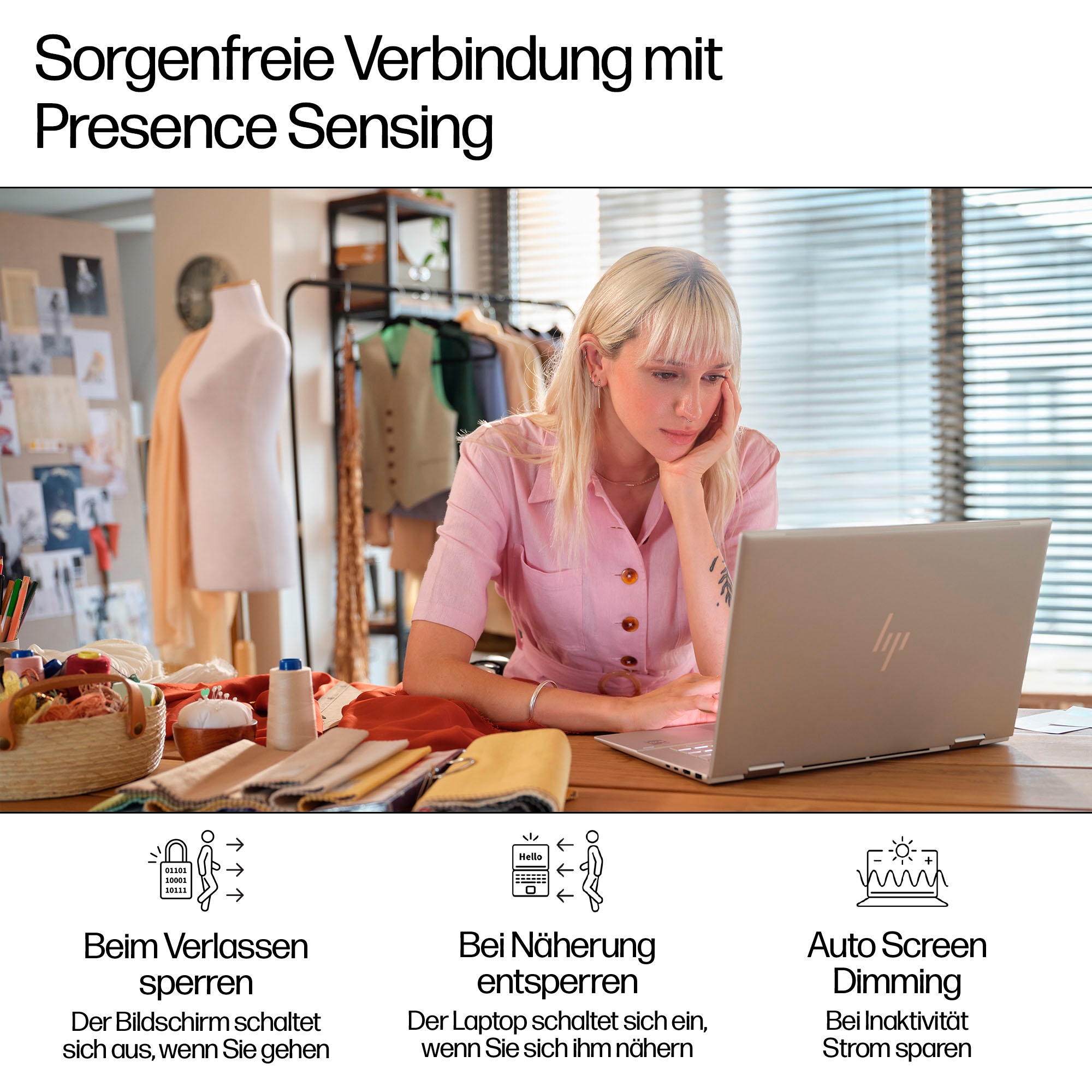 HP Convertible Notebook »16-ac0078ng«, 40,6 cm, / 16 Zoll, Intel, Core Ultra 7, Intel Graphics, 1000 GB SSD