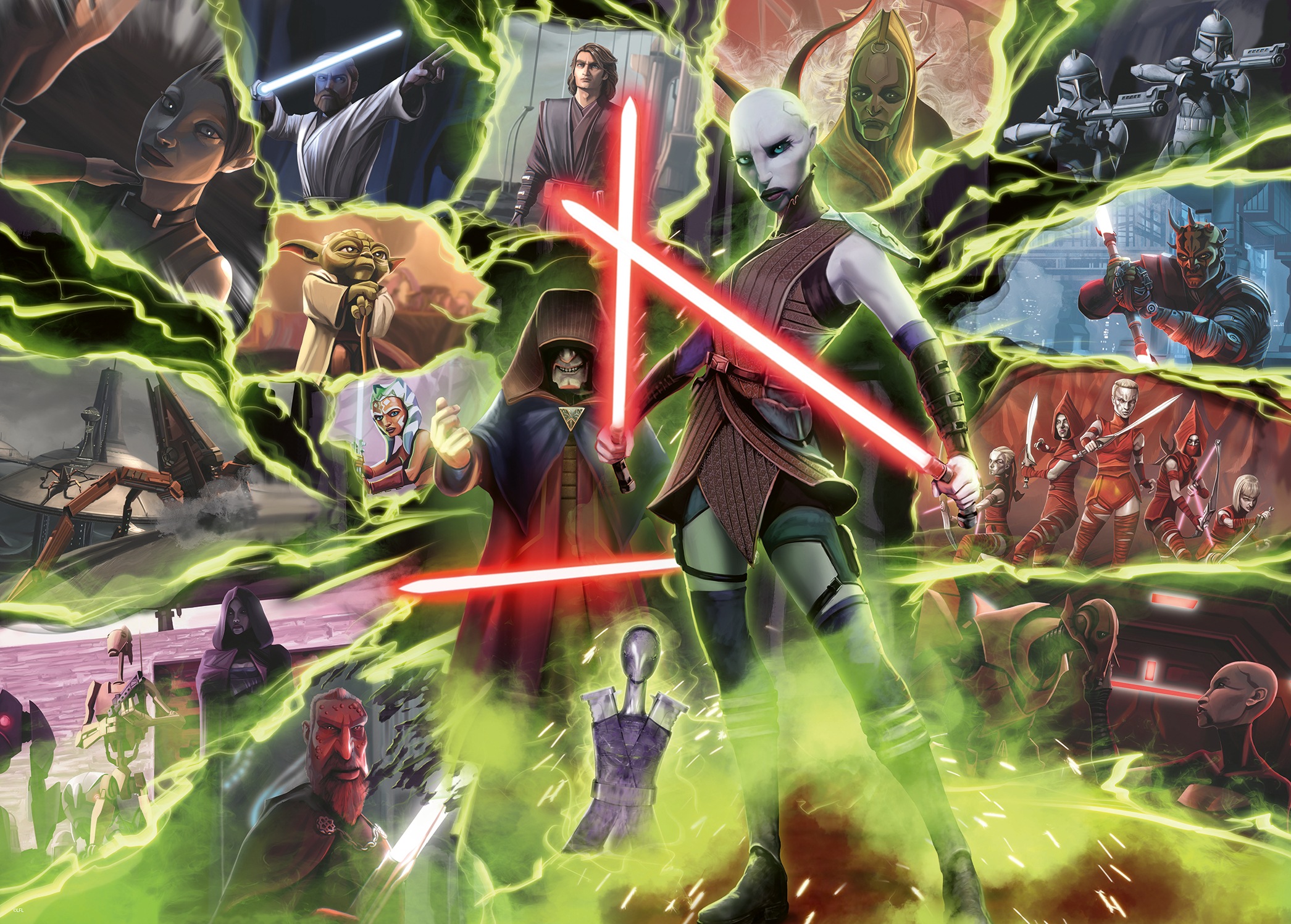 Ravensburger Puzzle »Star Wars Villainous: Asajj Ventress«, Made in Germany