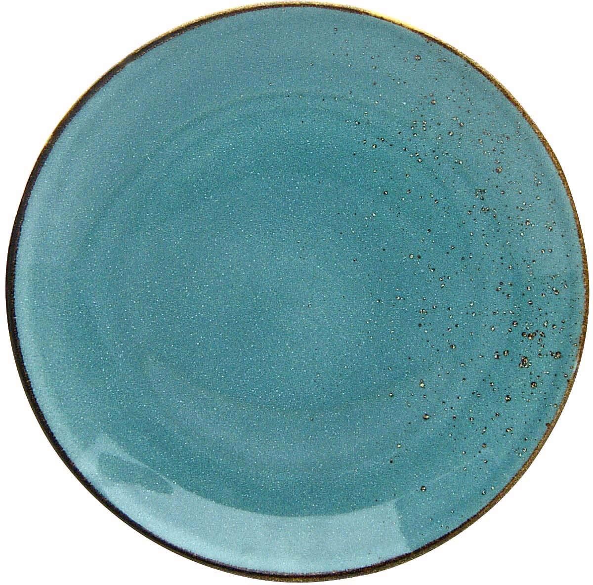 CreaTable Speiseteller "Essteller NATURE COLLECTION" Teller Set für 6 Personen, Ø 27 cm, Steinzeug, flache Teller