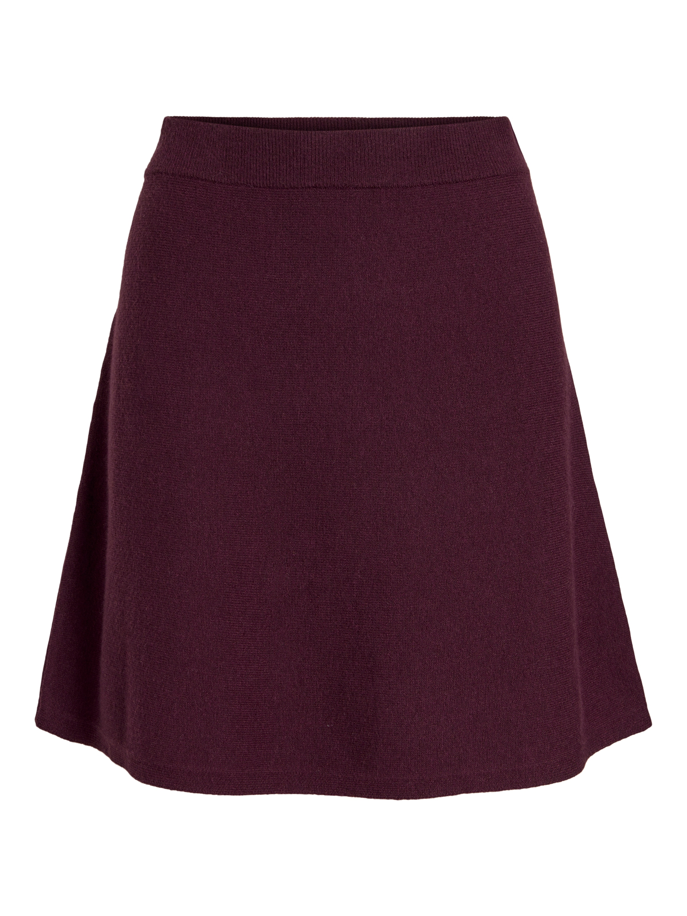 Vila Strickrock »VIKERRY HW KNIT SKIRT - NOOS« Materialmix, elastisches Bündchen