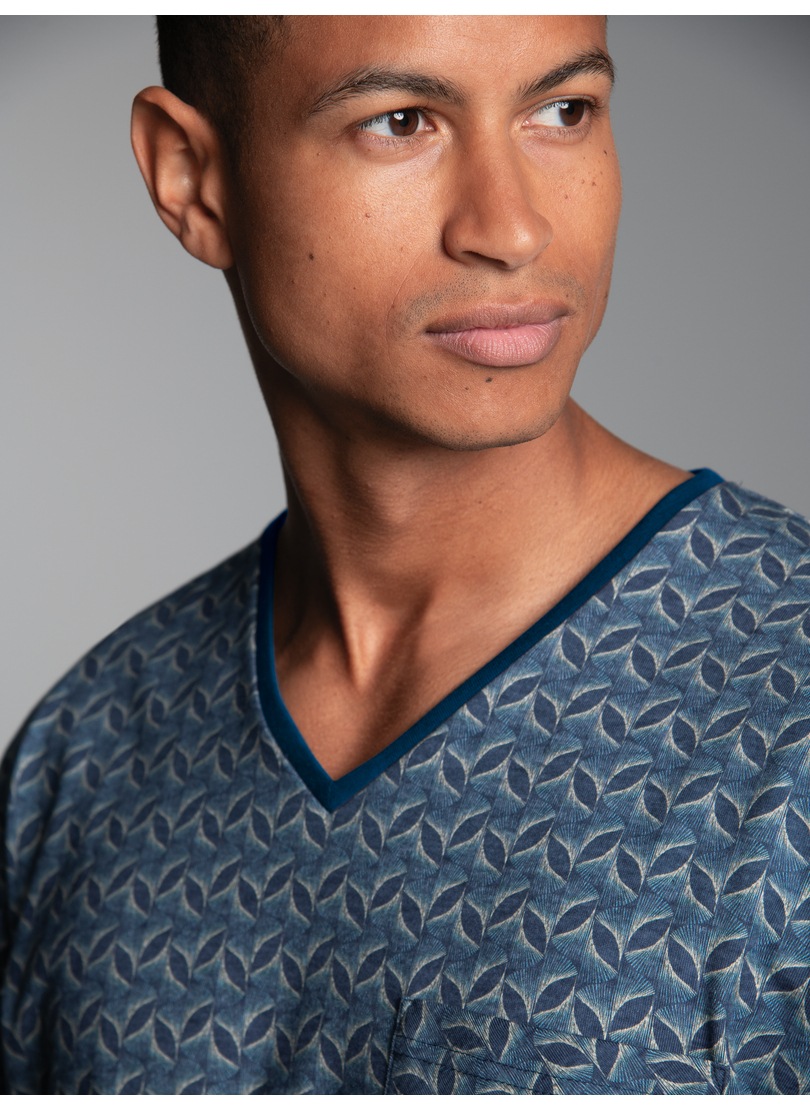 Thumbnail - Trigema Pyjama "TRIGEMA Nachthemd mit Allover-Blätter-Muster" 1 tlg.