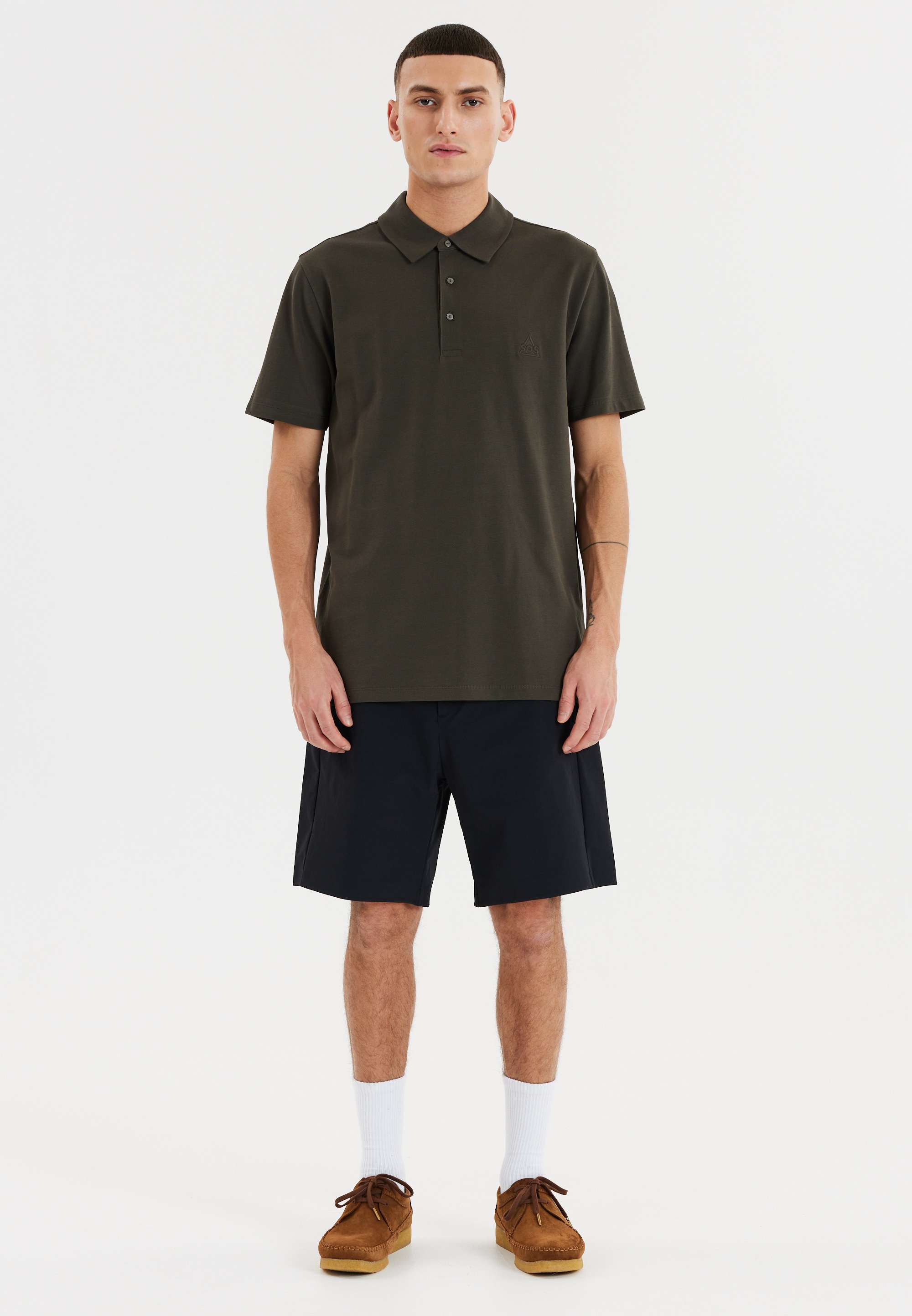 SOS Langarm-Poloshirt »Monviso«, in unwiderstehlich weicher Qualität