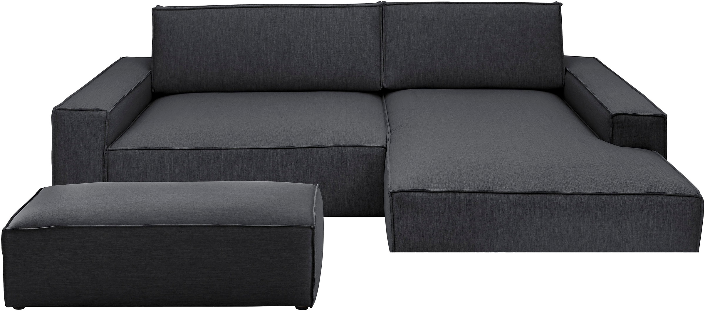 Home affaire Polsterecke "SHERWOOD XXL tief, L-Form, Schlaffunktion, Bigsof günstig online kaufen