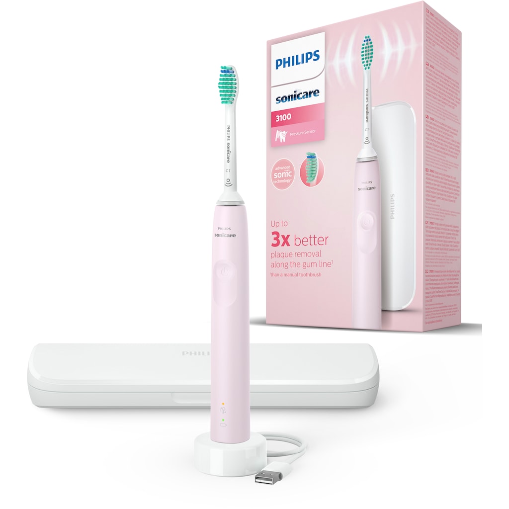 Philips Sonicare Elektrische Zahnbürste »Series 3100 HX3673«, 1 St. Aufsteckbürsten