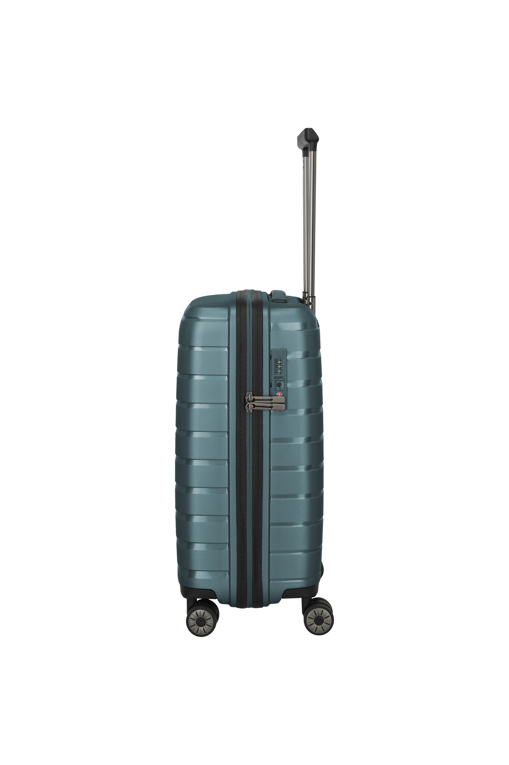 travelite Trolley "AIR BASE Reisekoffer Hartschale" 35 l 4 Rollen widerstandsfähiges Material und cleverer Innenaufteilung