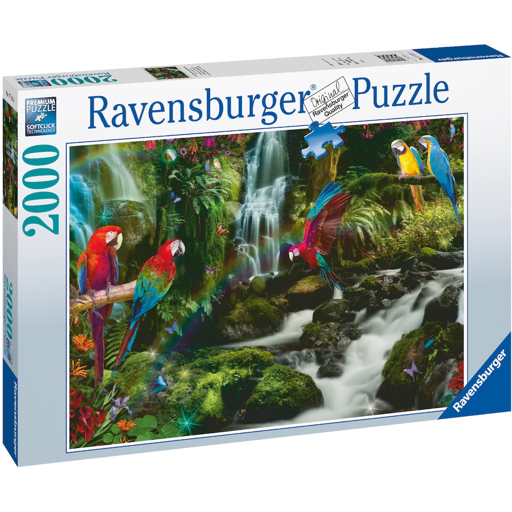 Ravensburger Puzzle »Bunte Papageien im Dschungel«