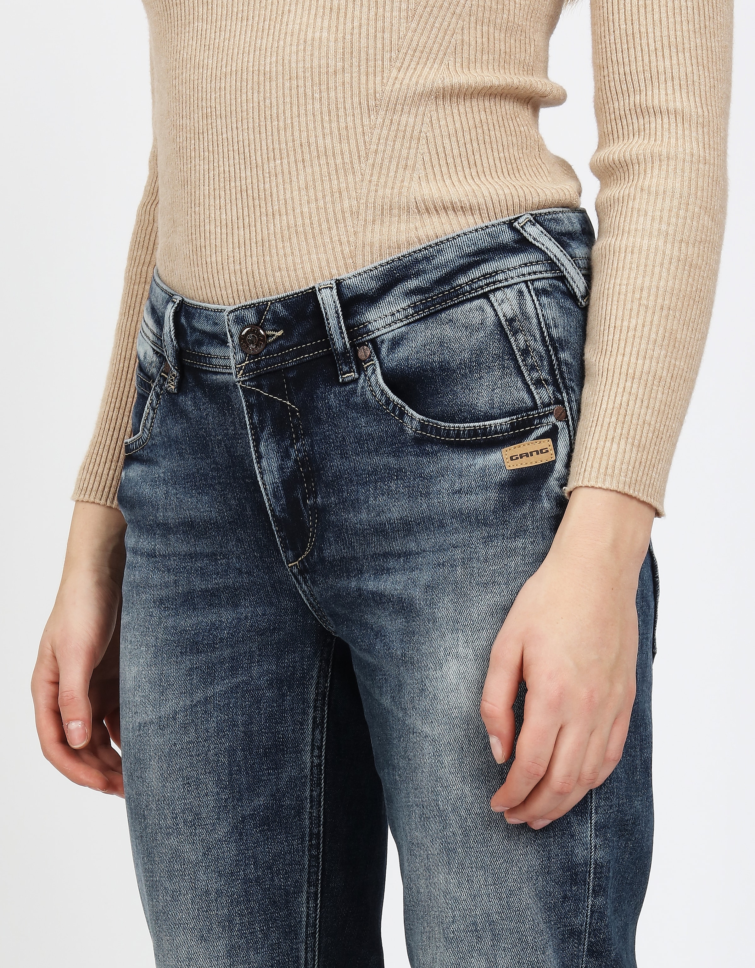 GANG 5-Pocket-Jeans »94ADELA« im Relaxed Fit