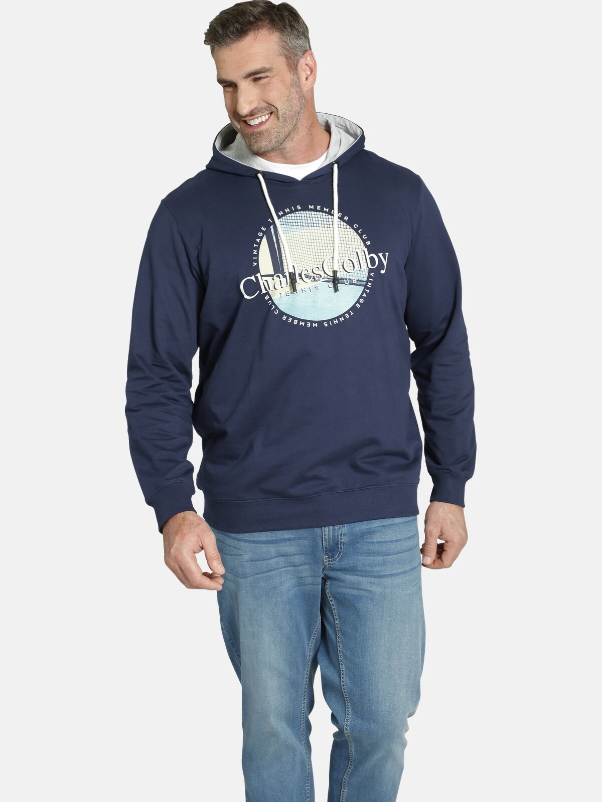Charles Colby Kapuzensweatshirt "Sweatshirt EARL COLUM", 1 +Fit Kollektion günstig online kaufen