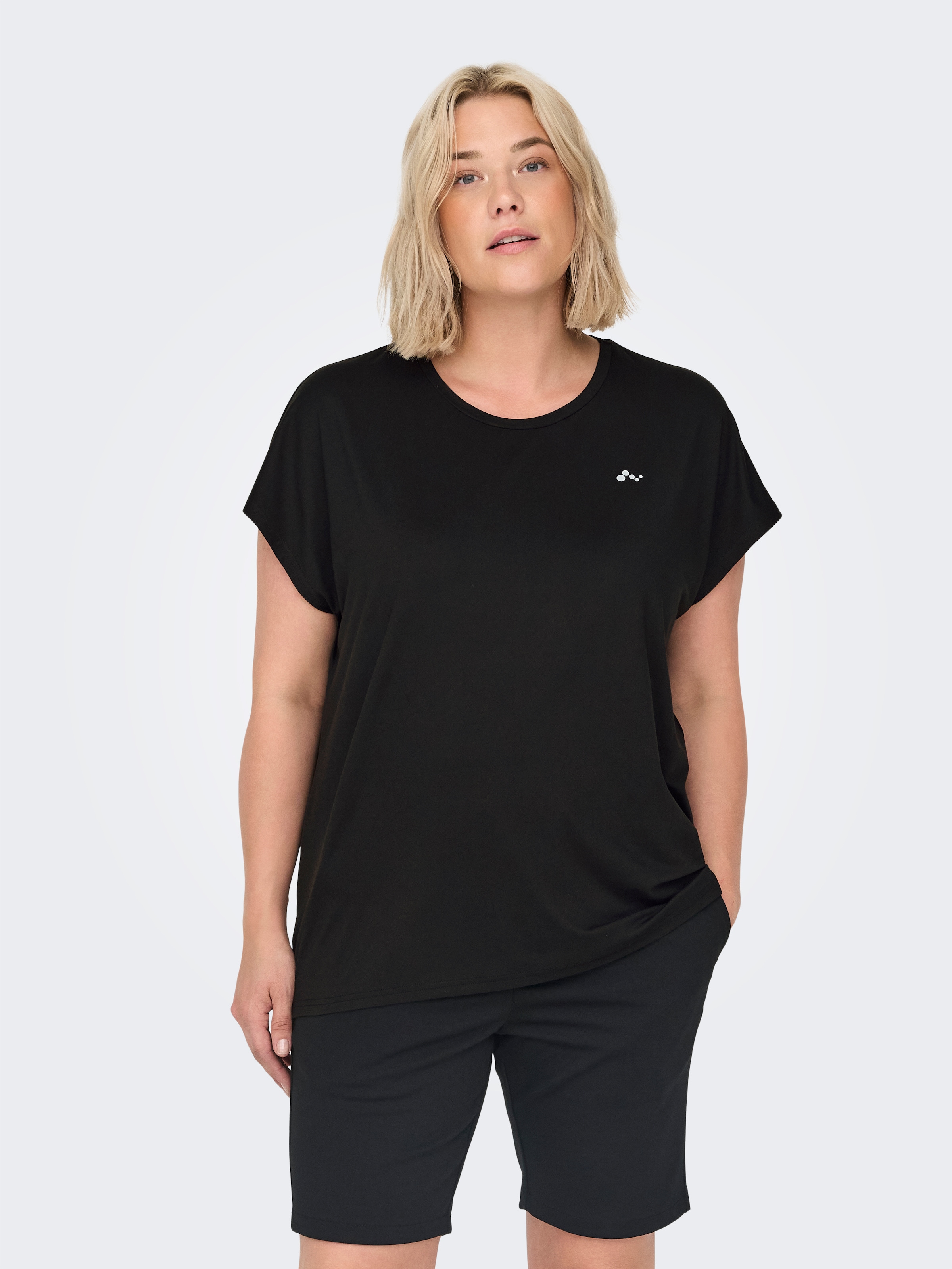 ONLY Play Funktionsshirt »ONPAUBREE SS LOOSE TRAIN TEE CURVY NOOS«