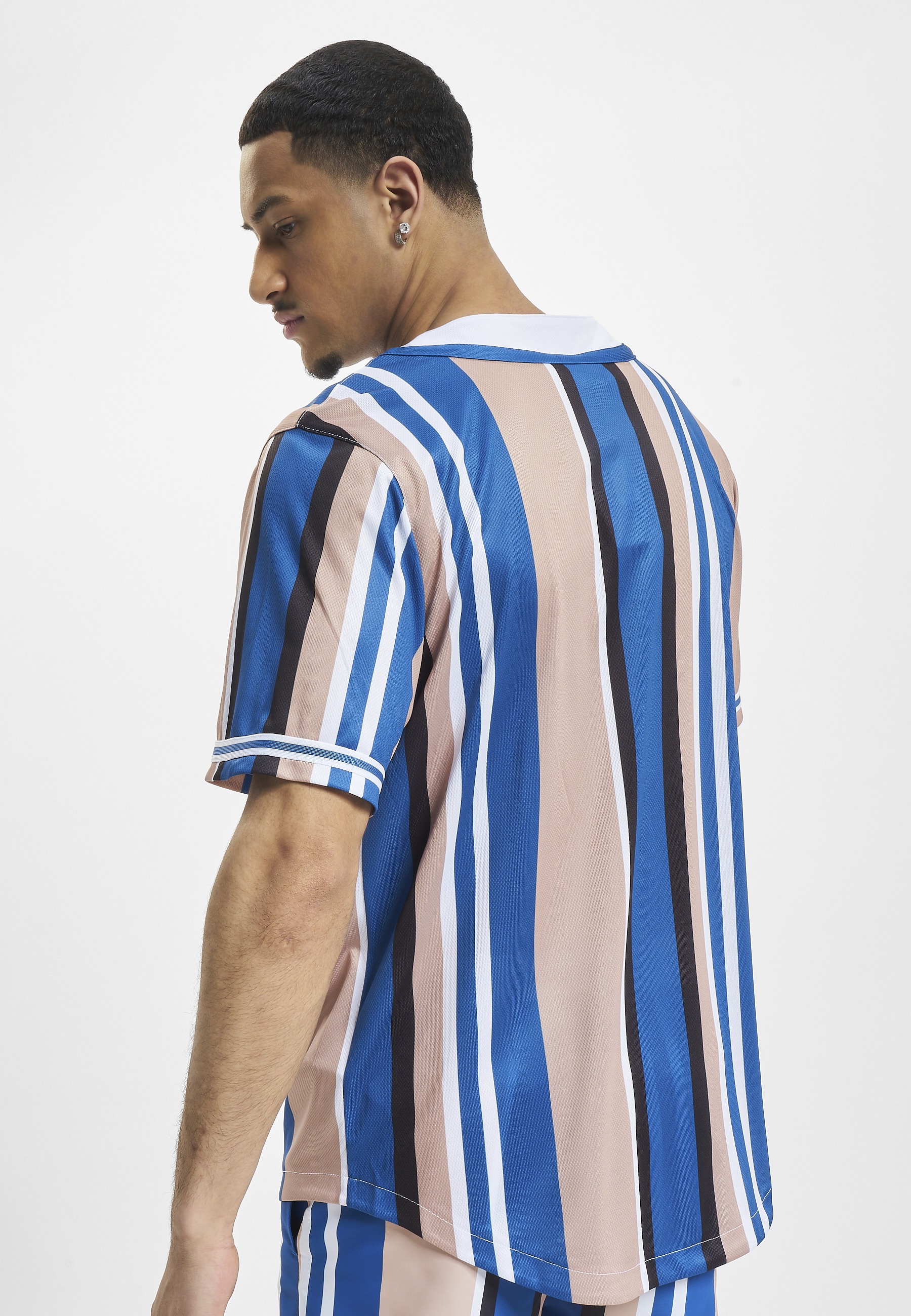 Karl Kani T-Shirt »Karl Kani Herren KM232-010-2 KK Varsity Striped Baseball Shirt« 1 Stk.