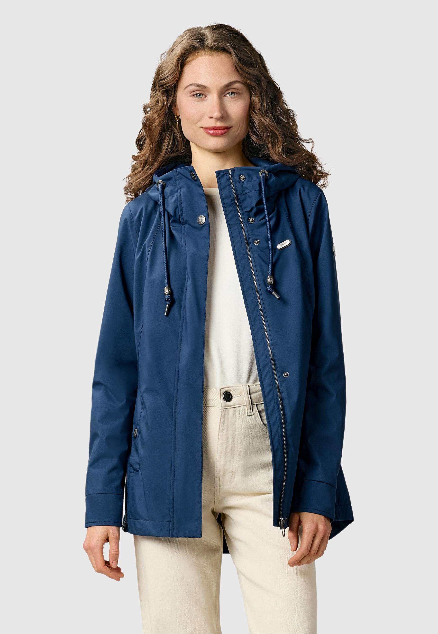 Ragwear Outdoorjacke »Alvena Summer YOUMODO« mit Kapuze Wasserdichte und atmungsaktive Übergangsjacke