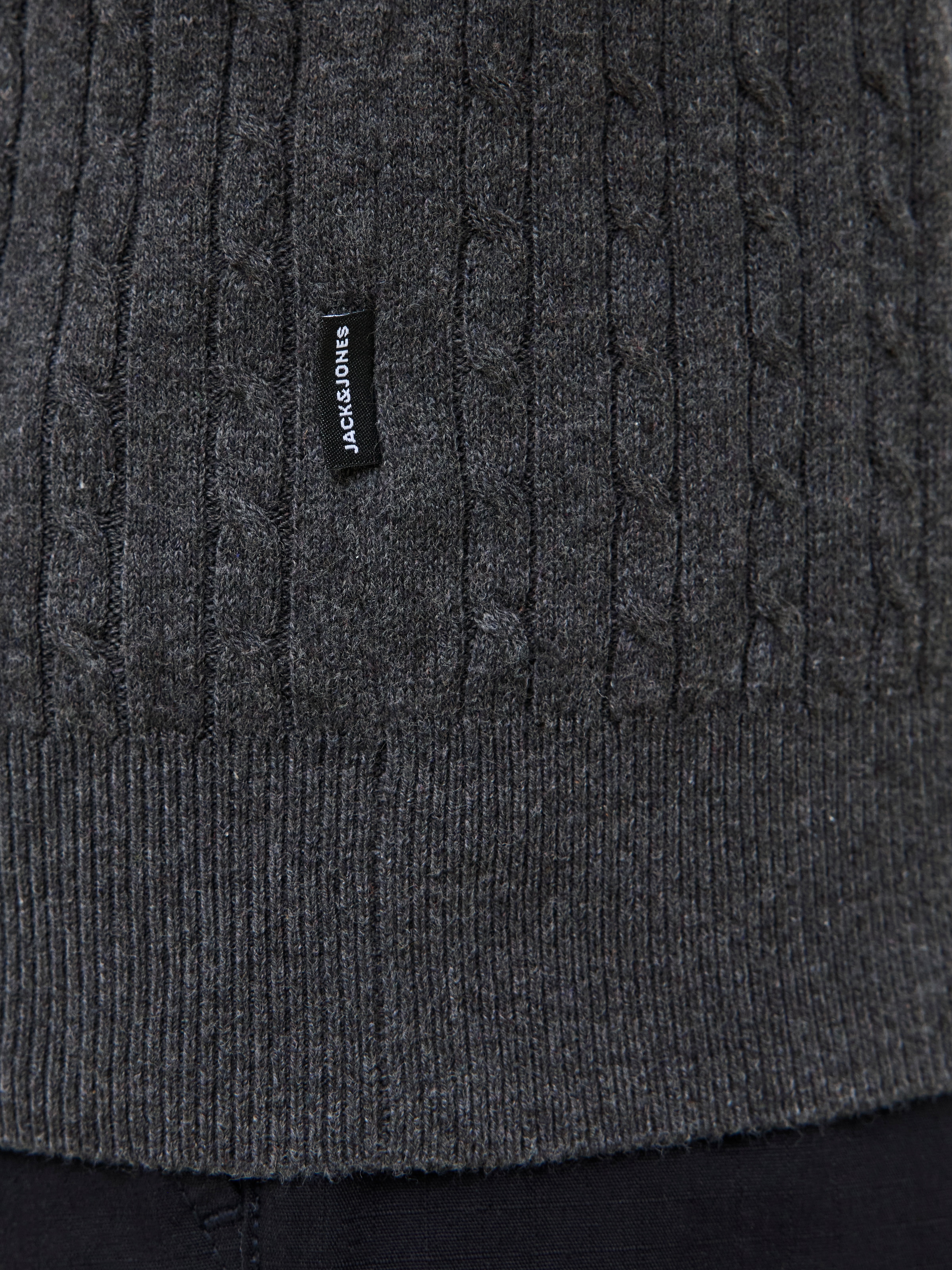 Jack & Jones Strickpullover »JJEEMIL KNIT CABLE CREW NECK NOOS«