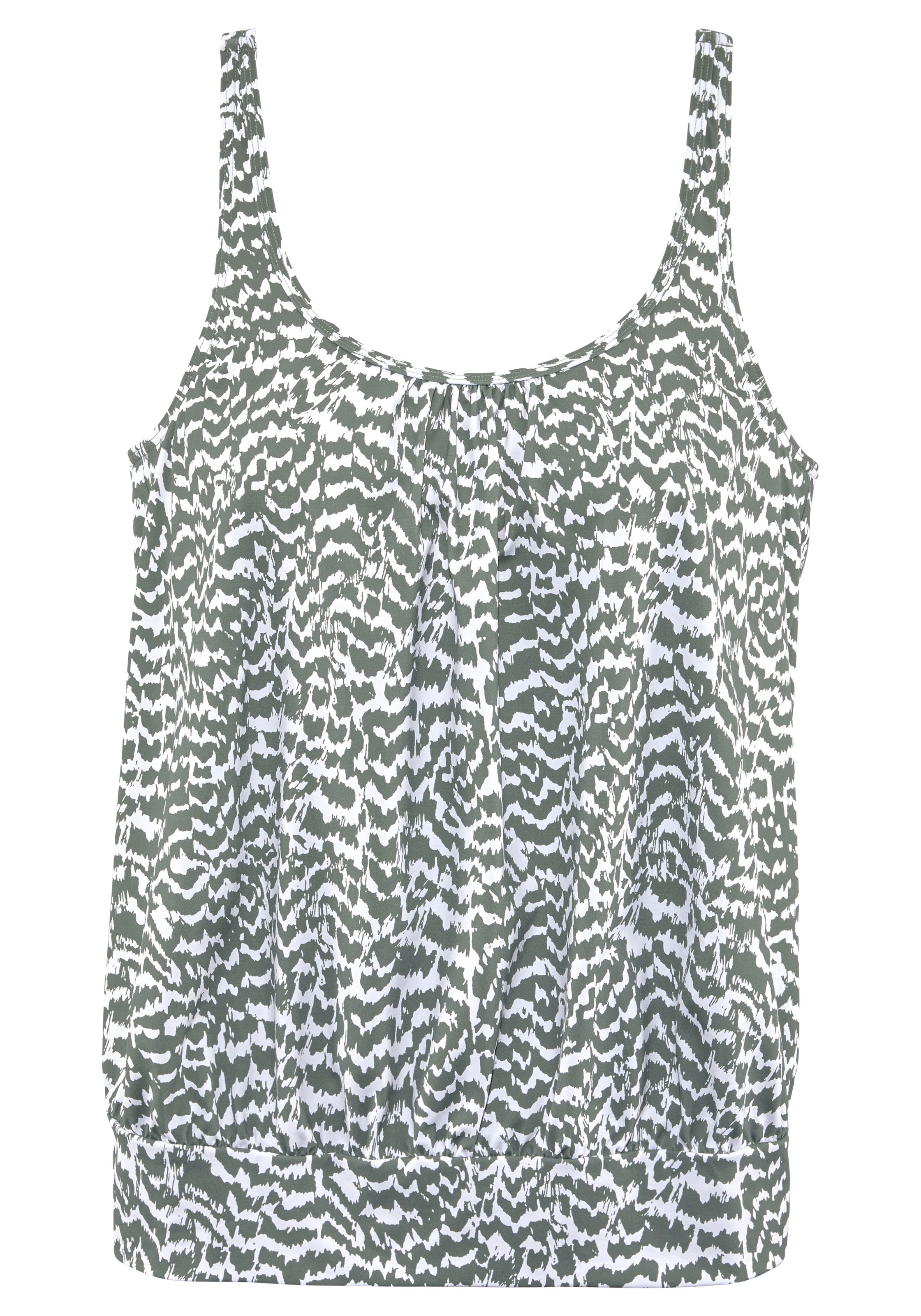 LASCANA Oversize-Tankini-Top »Sansa«, in Animal-Otik