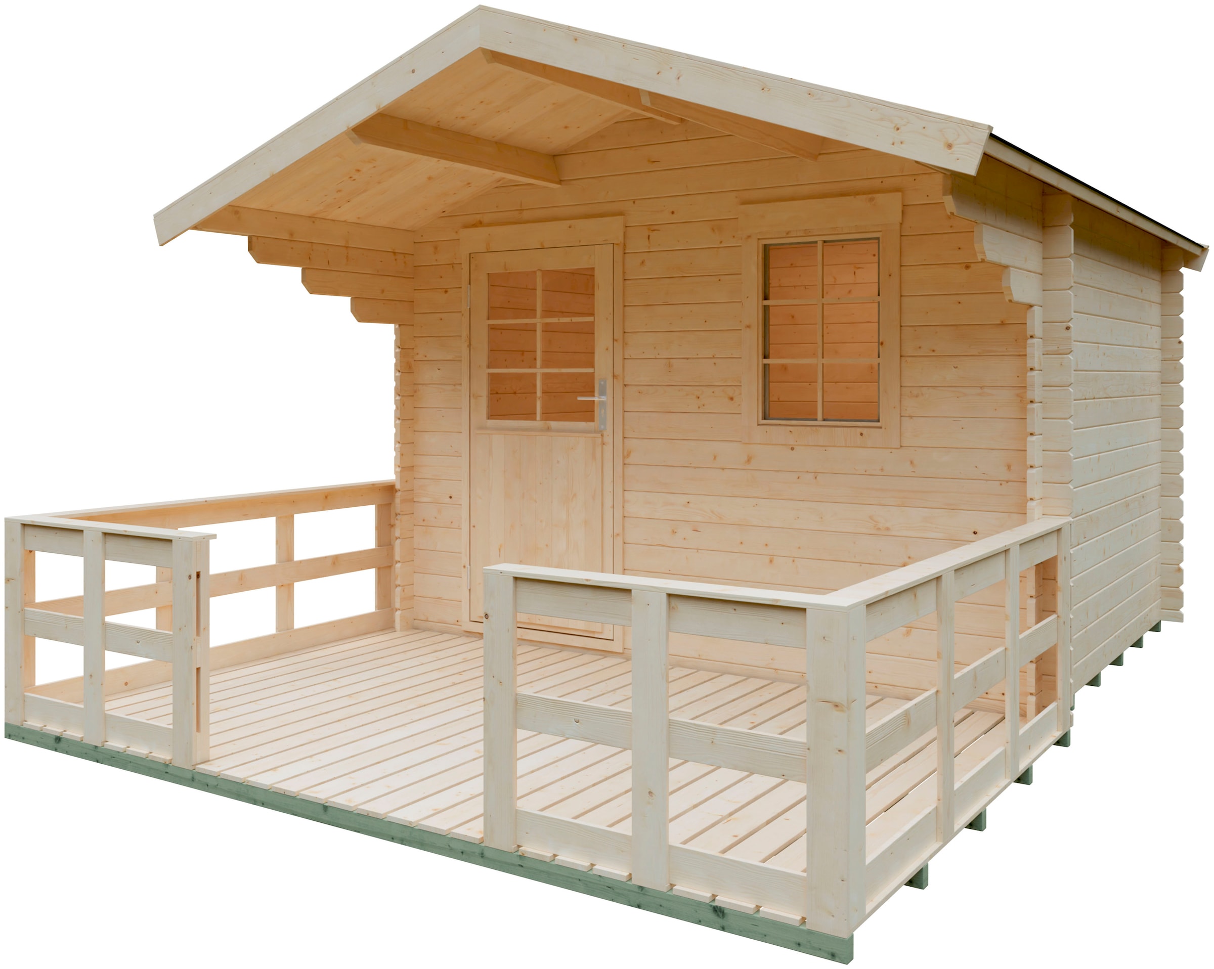 KONIFERA Gartenhaus "Kallenberg 1" mit Terrasse und Vordach günstig online kaufen
