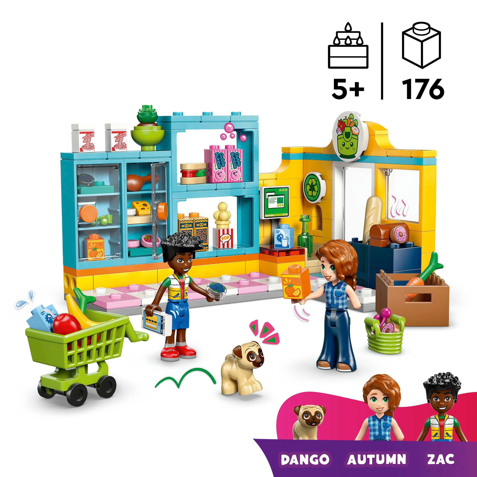 LEGO® Konstruktionsspielsteine »Heartlake City Mini-Markt (42680), LEGO Friends« Made in Europe