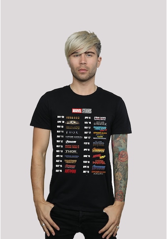 T-Shirt »Marvel Studios 10 Years Of Movies«